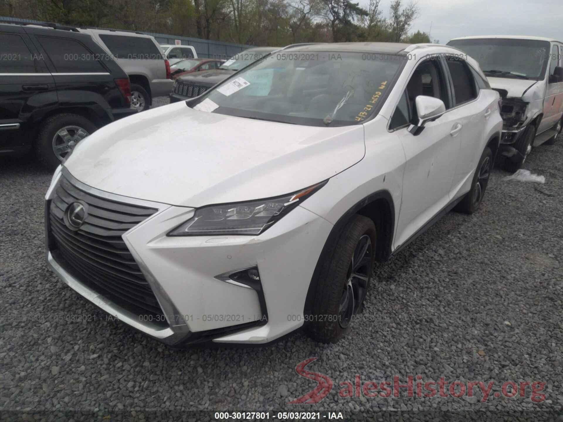 2T2ZZMCA7HC067071 2017 LEXUS RX