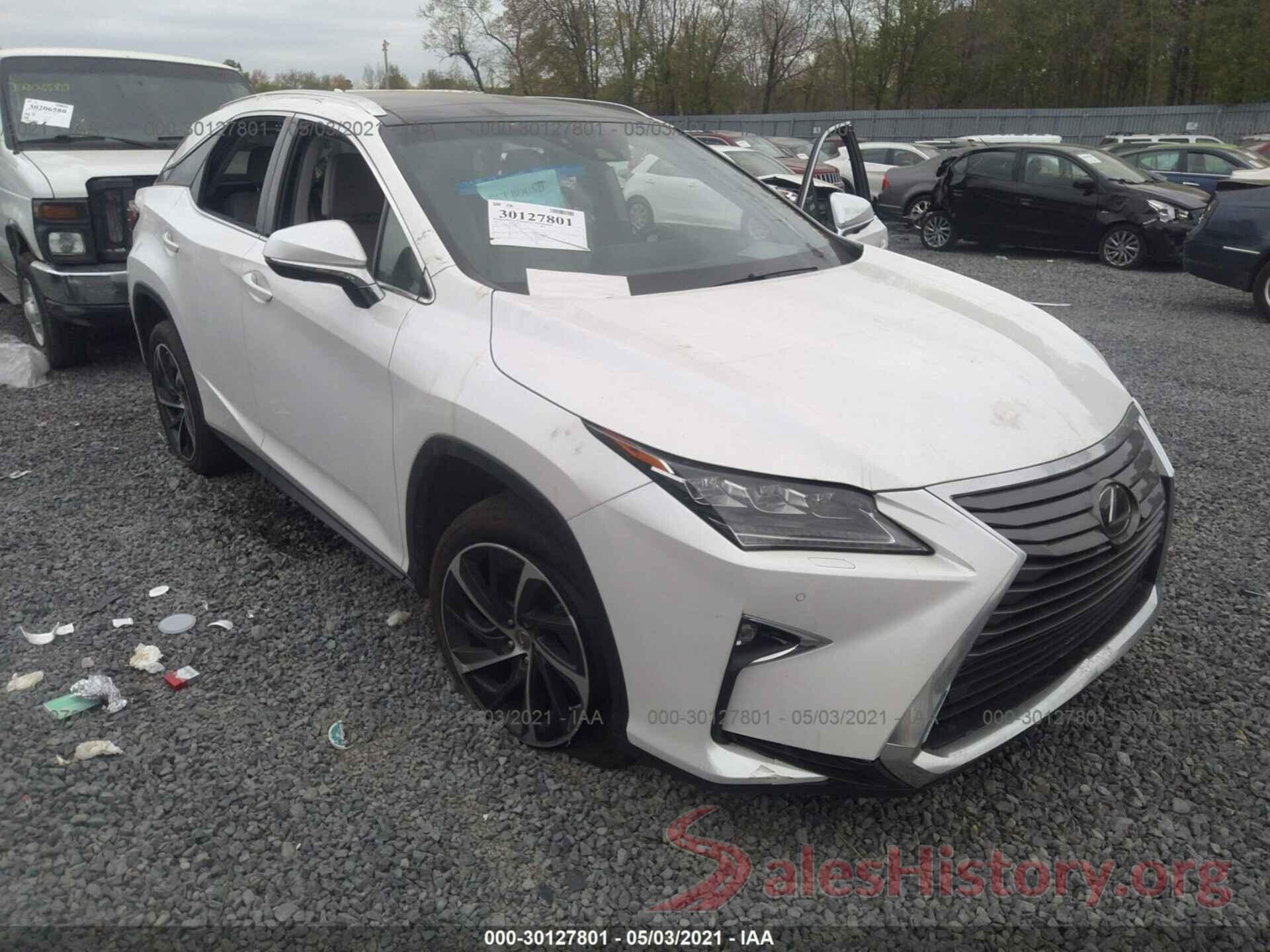 2T2ZZMCA7HC067071 2017 LEXUS RX