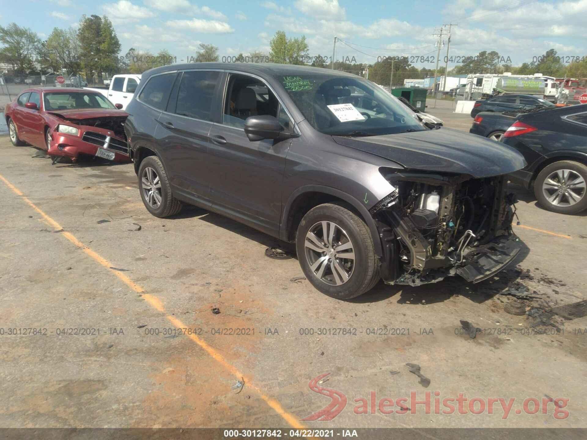 5FNYF6H58HB059797 2017 HONDA PILOT