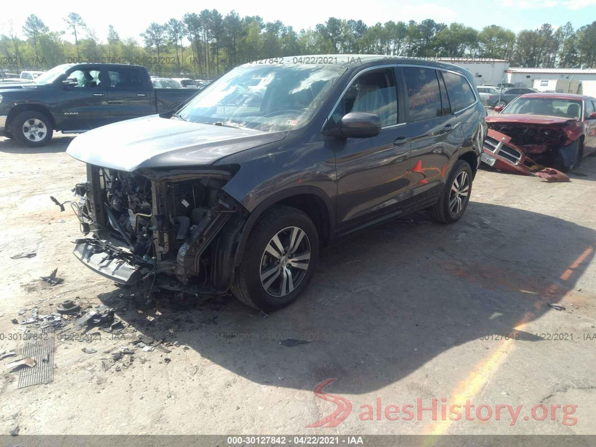 5FNYF6H58HB059797 2017 HONDA PILOT