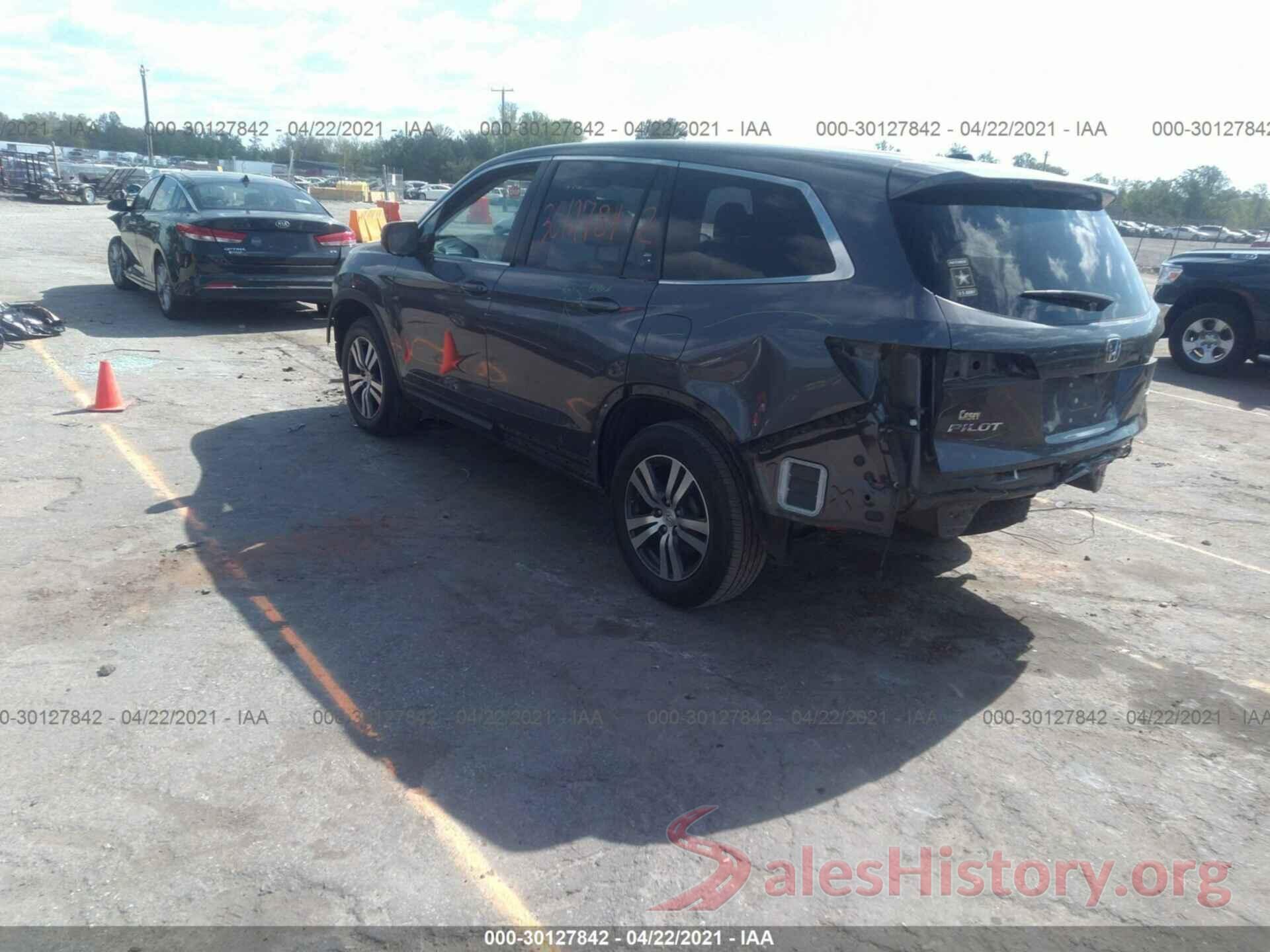 5FNYF6H58HB059797 2017 HONDA PILOT