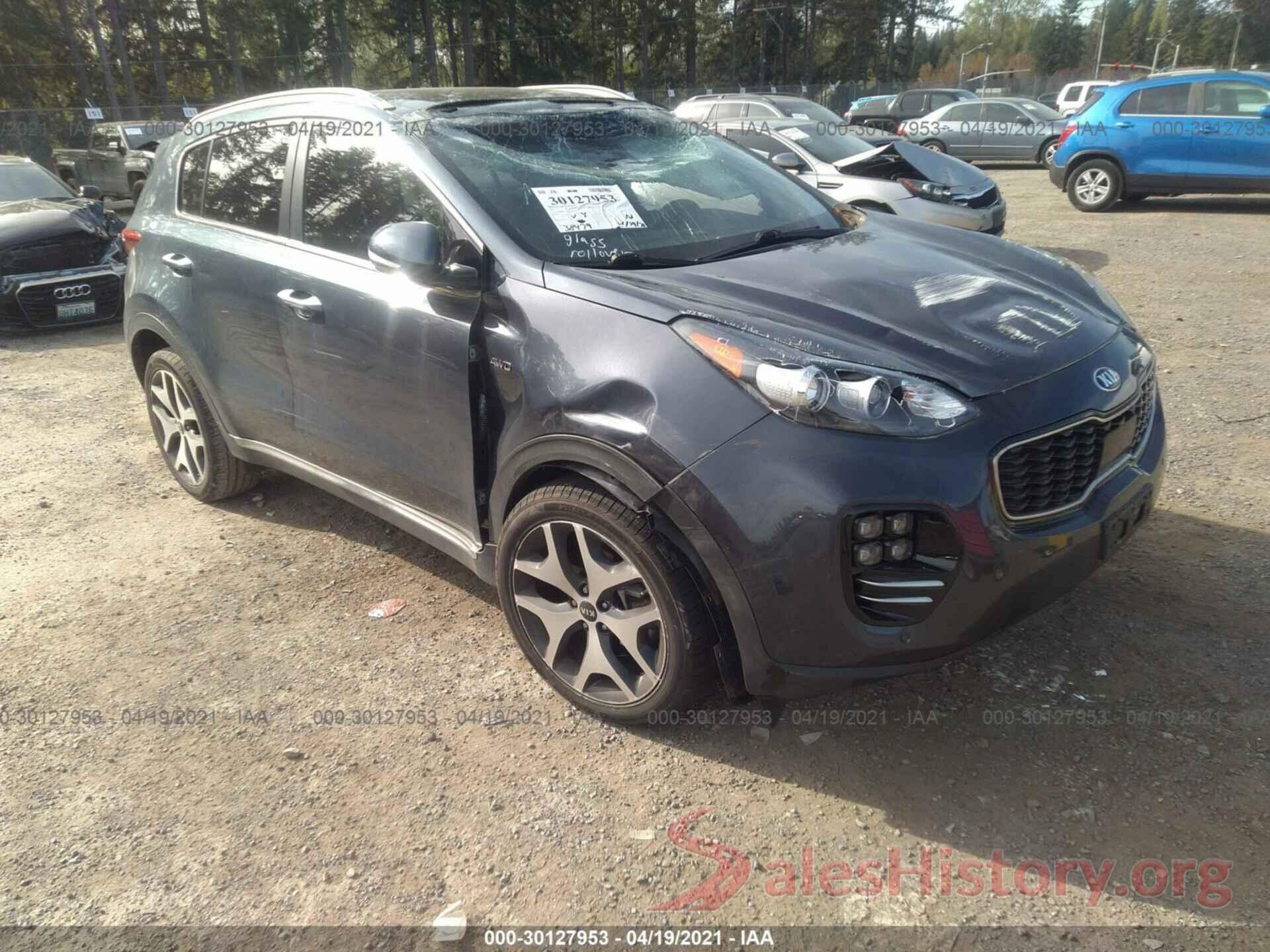 KNDPRCA68H7051029 2017 KIA SPORTAGE