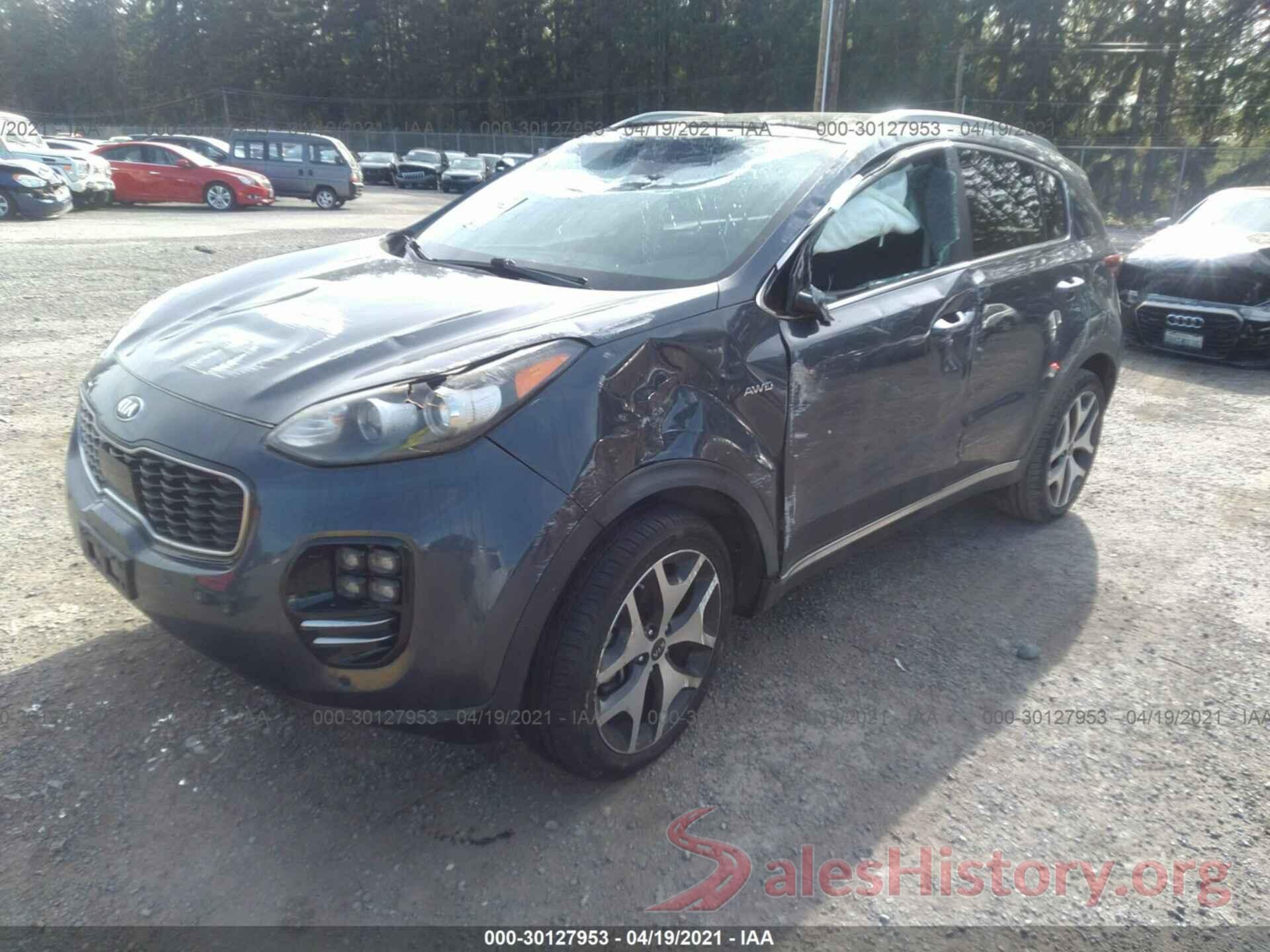 KNDPRCA68H7051029 2017 KIA SPORTAGE