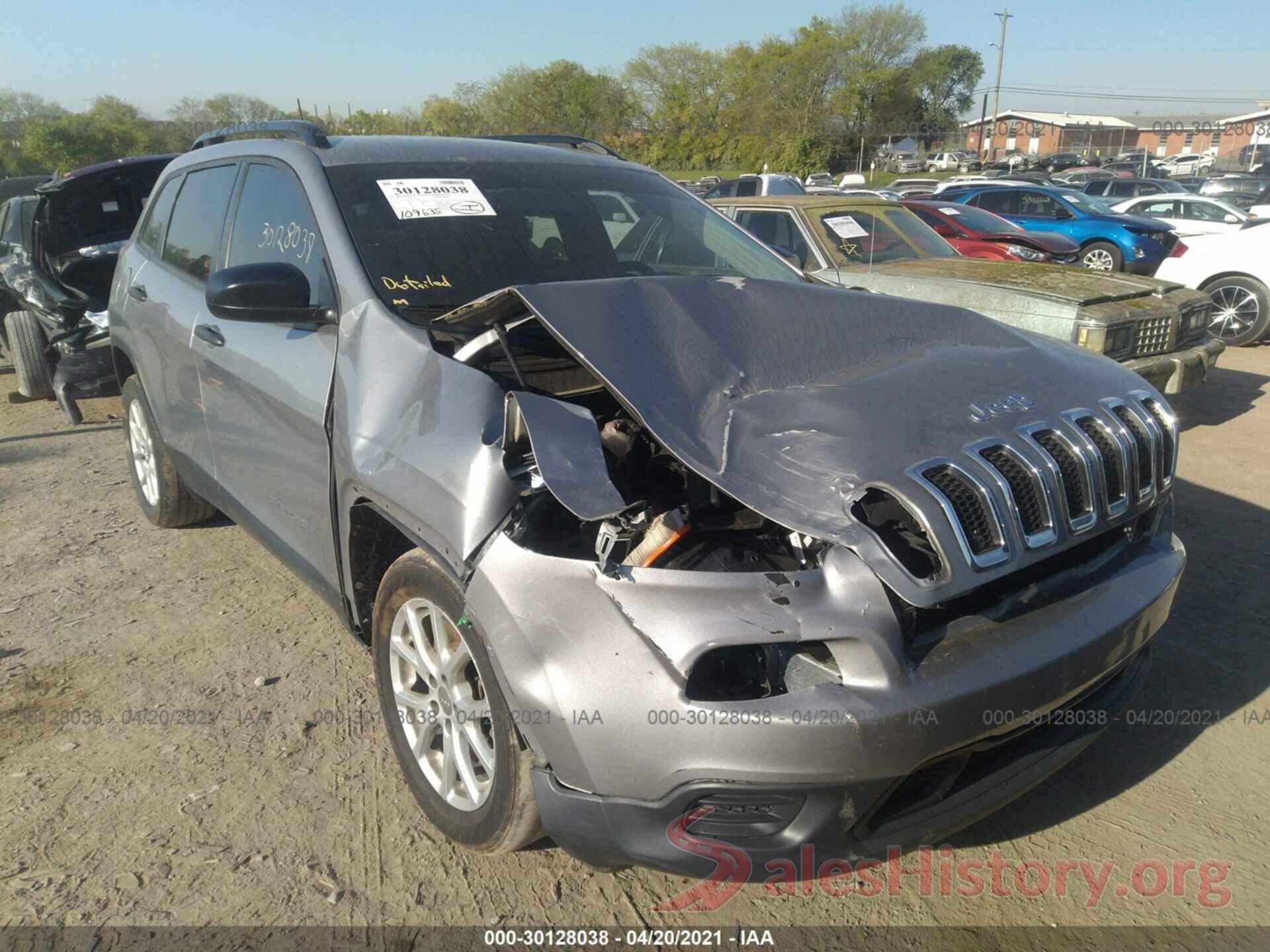 1C4PJLAB3GW372906 2016 JEEP CHEROKEE