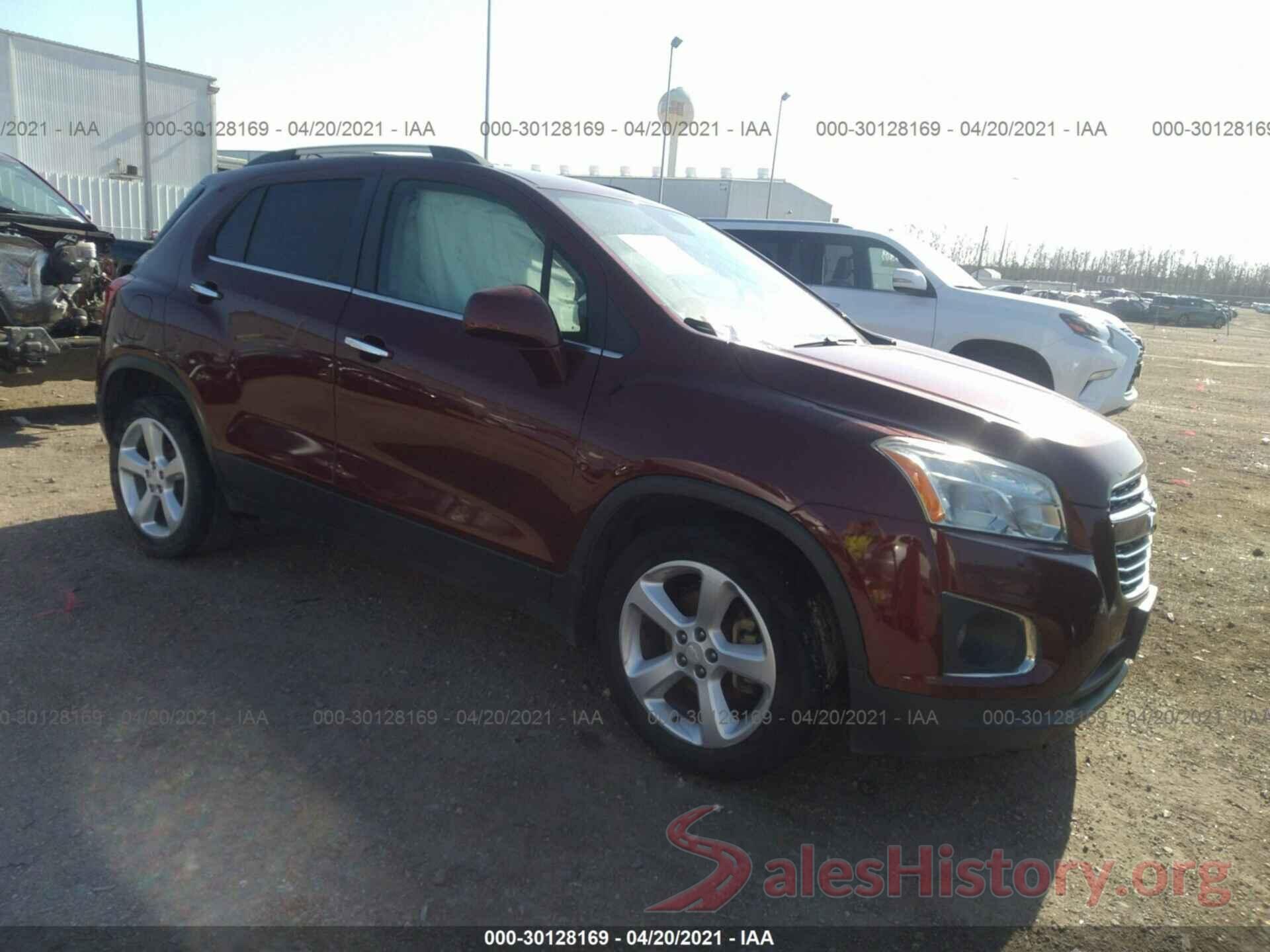 3GNCJMSB7GL168013 2016 CHEVROLET TRAX