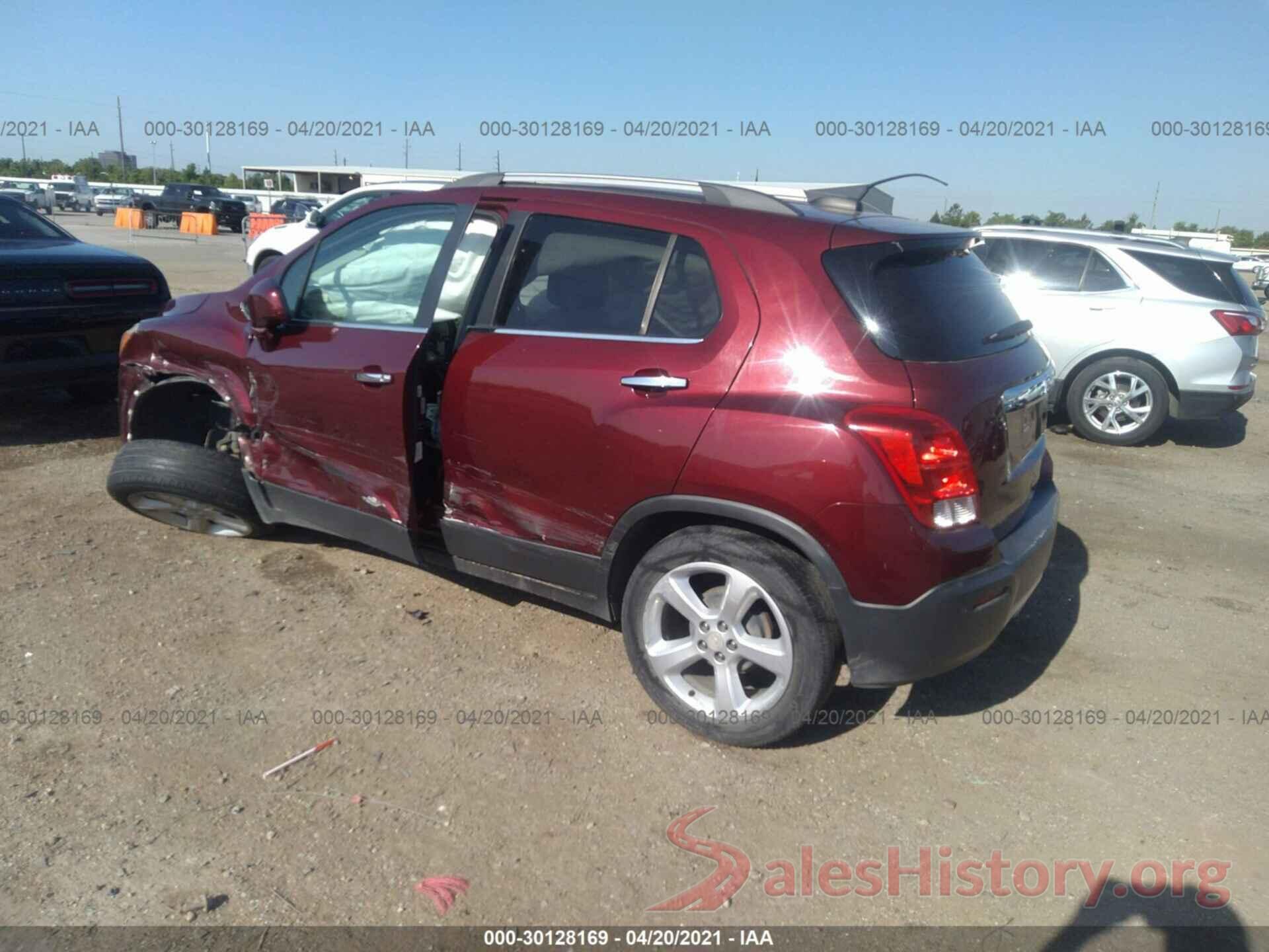 3GNCJMSB7GL168013 2016 CHEVROLET TRAX