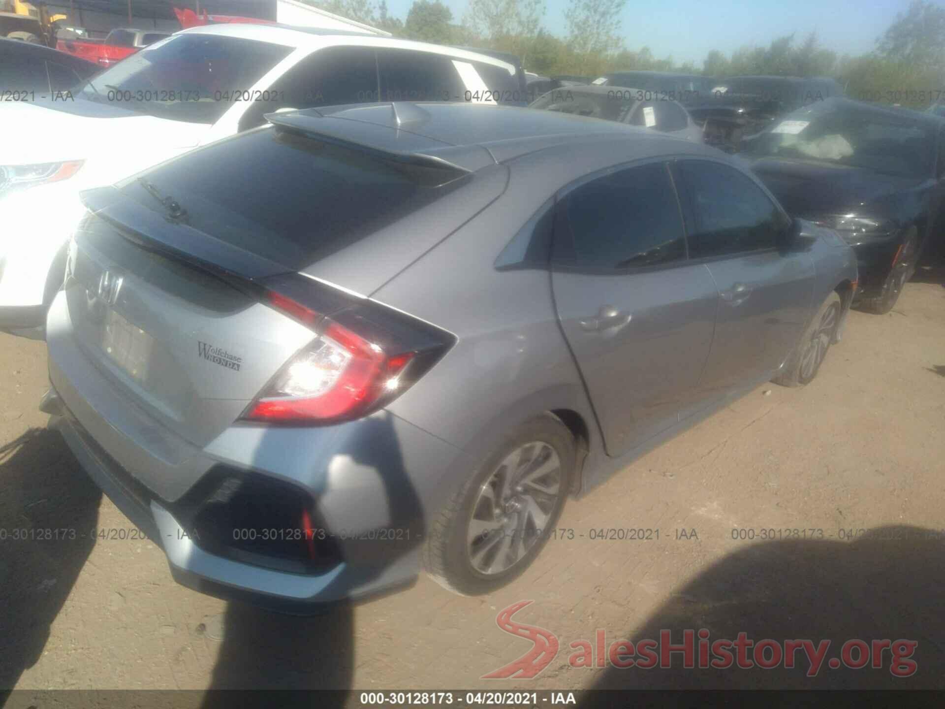 SHHFK7H35KU204341 2019 HONDA CIVIC HATCHBACK