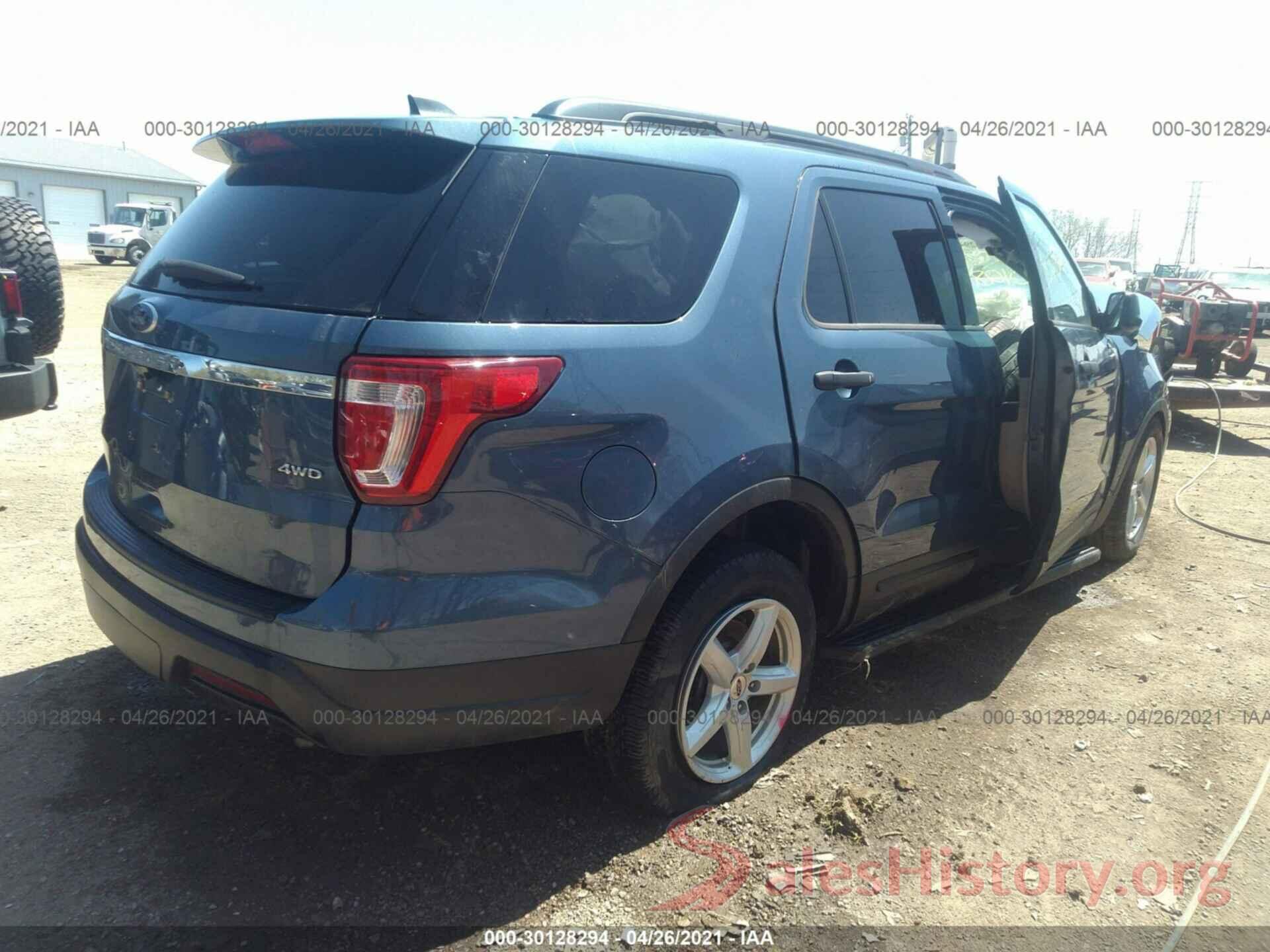 1FM5K8B85KGA18808 2019 FORD EXPLORER