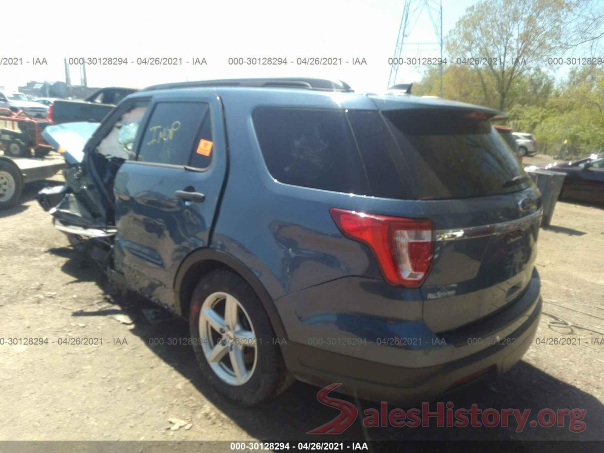 1FM5K8B85KGA18808 2019 FORD EXPLORER