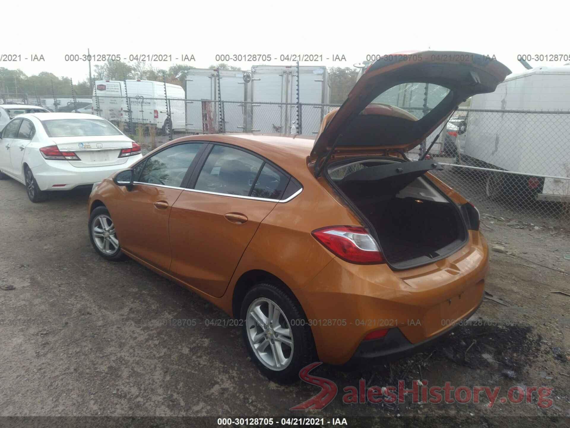 3G1BE6SMXHS562238 2017 CHEVROLET CRUZE