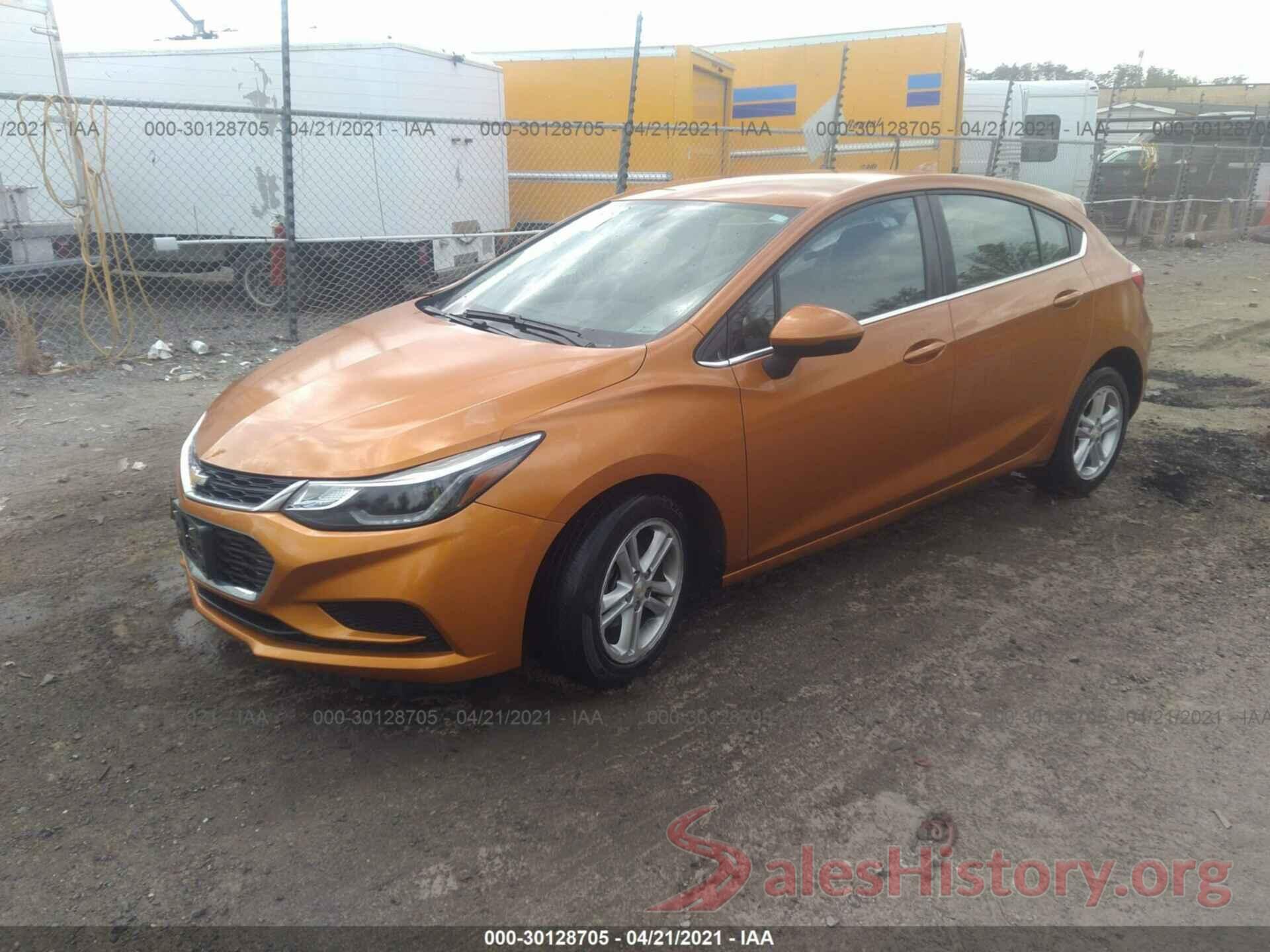 3G1BE6SMXHS562238 2017 CHEVROLET CRUZE