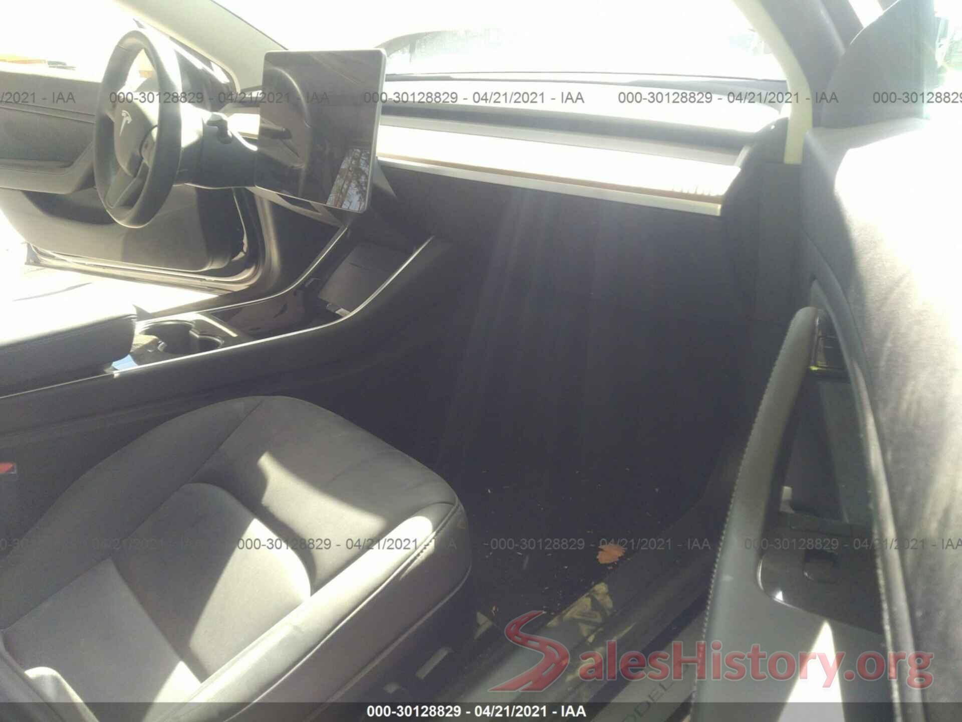 5YJ3E1EA8KF412421 2019 TESLA MODEL 3