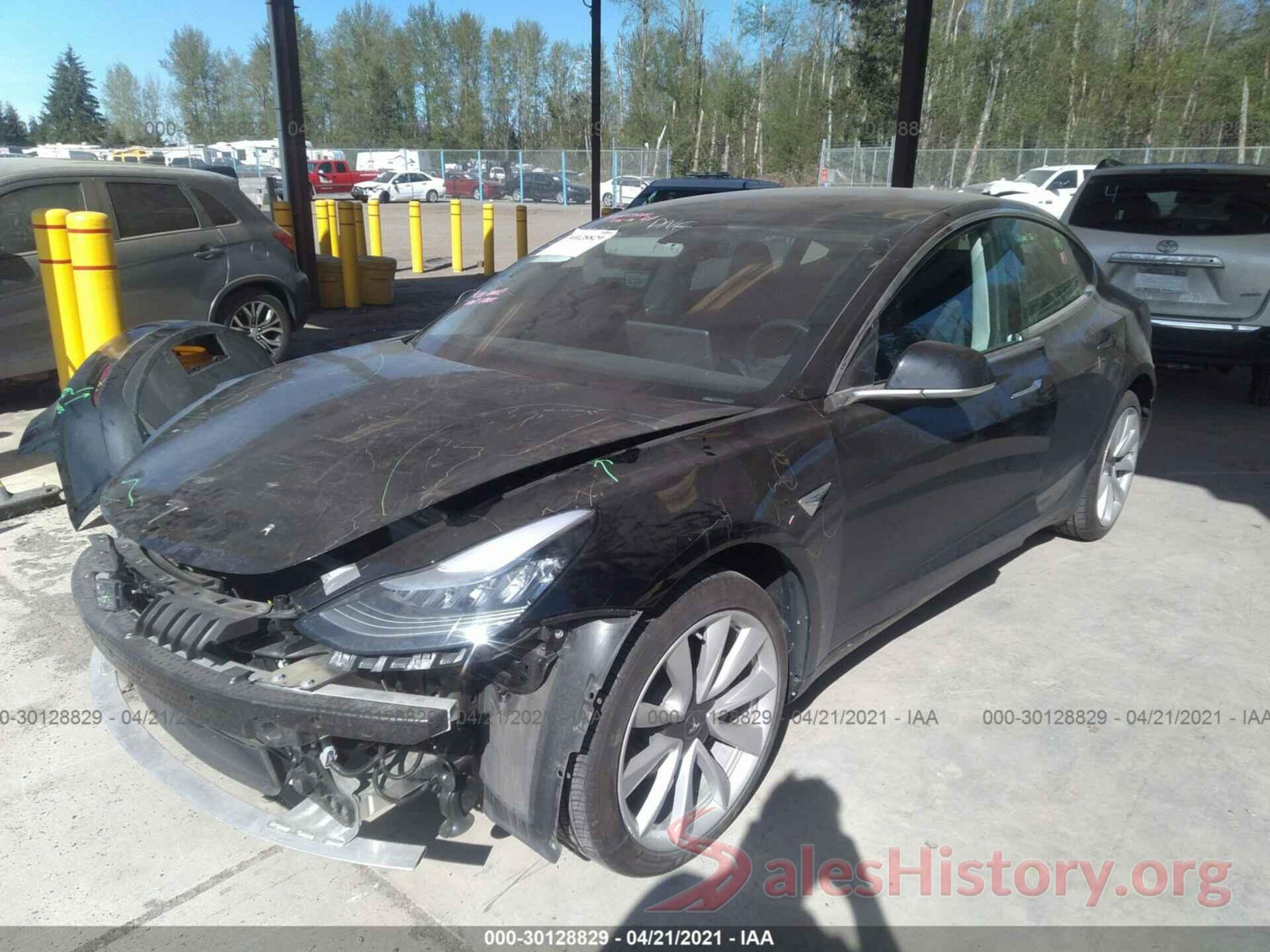 5YJ3E1EA8KF412421 2019 TESLA MODEL 3