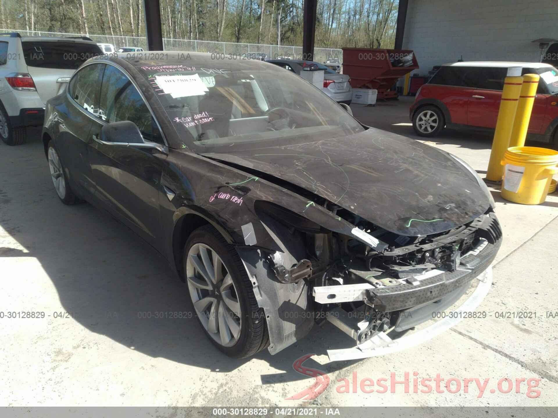 5YJ3E1EA8KF412421 2019 TESLA MODEL 3