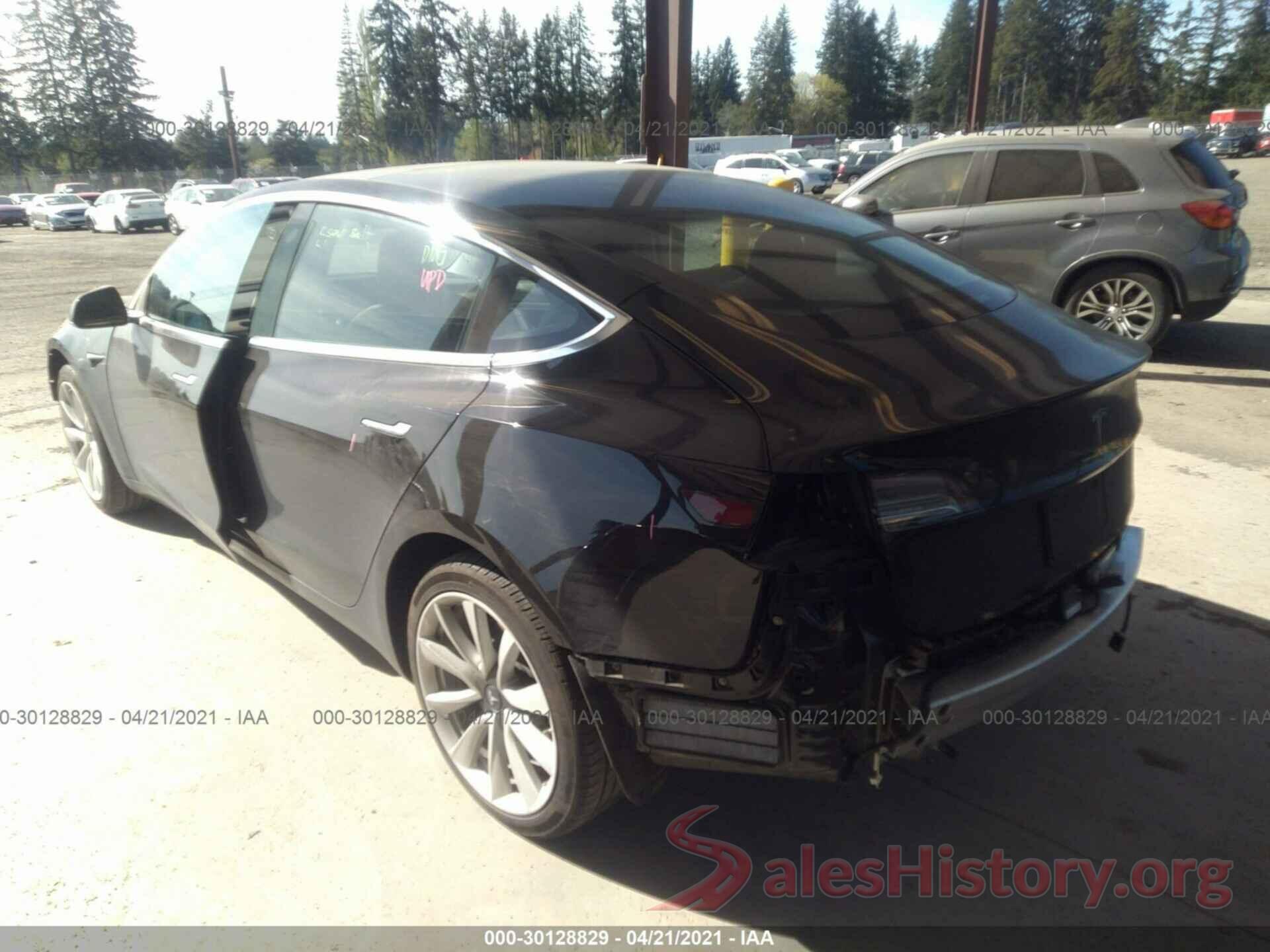 5YJ3E1EA8KF412421 2019 TESLA MODEL 3