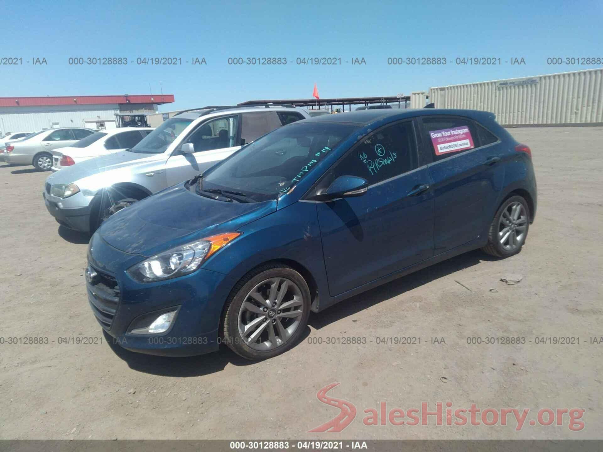 KMHD35LHXGU265661 2016 HYUNDAI ELANTRA GT