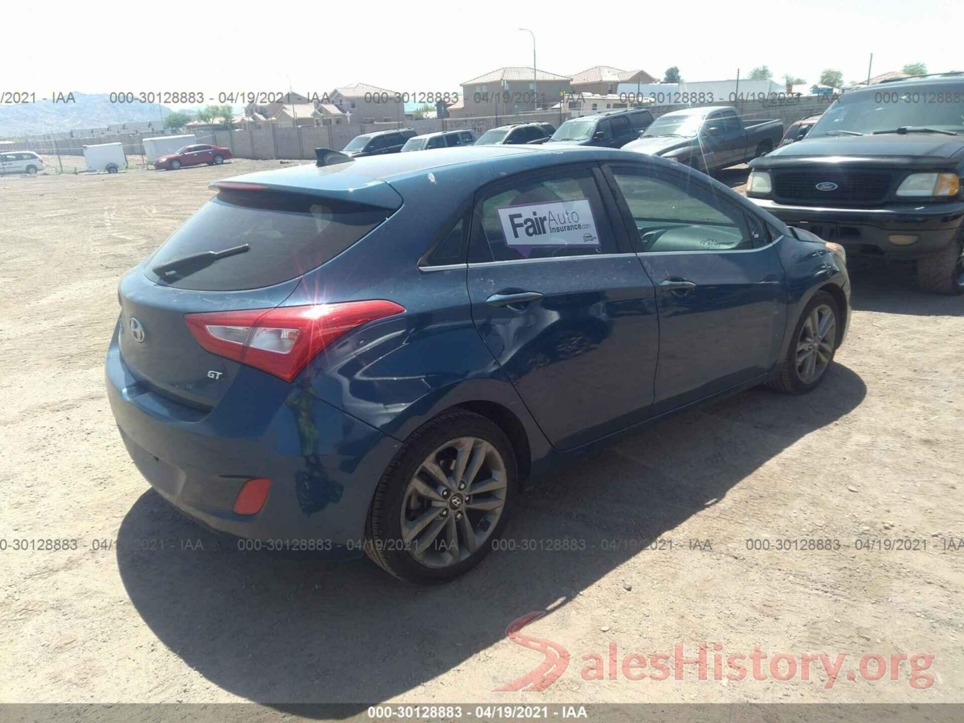 KMHD35LHXGU265661 2016 HYUNDAI ELANTRA GT