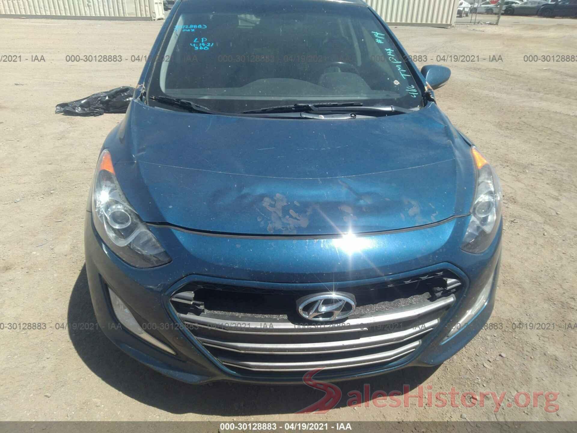 KMHD35LHXGU265661 2016 HYUNDAI ELANTRA GT