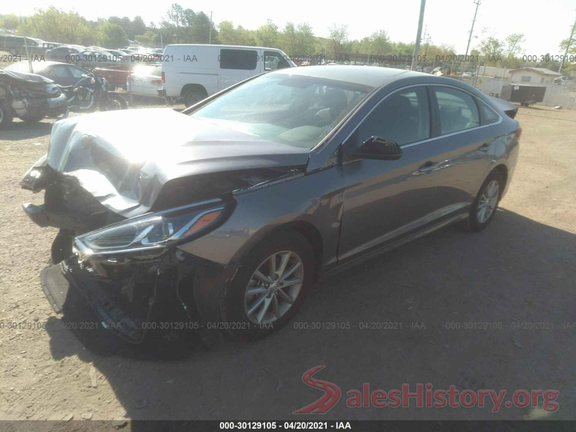 5NPE24AFXKH731258 2019 HYUNDAI SONATA