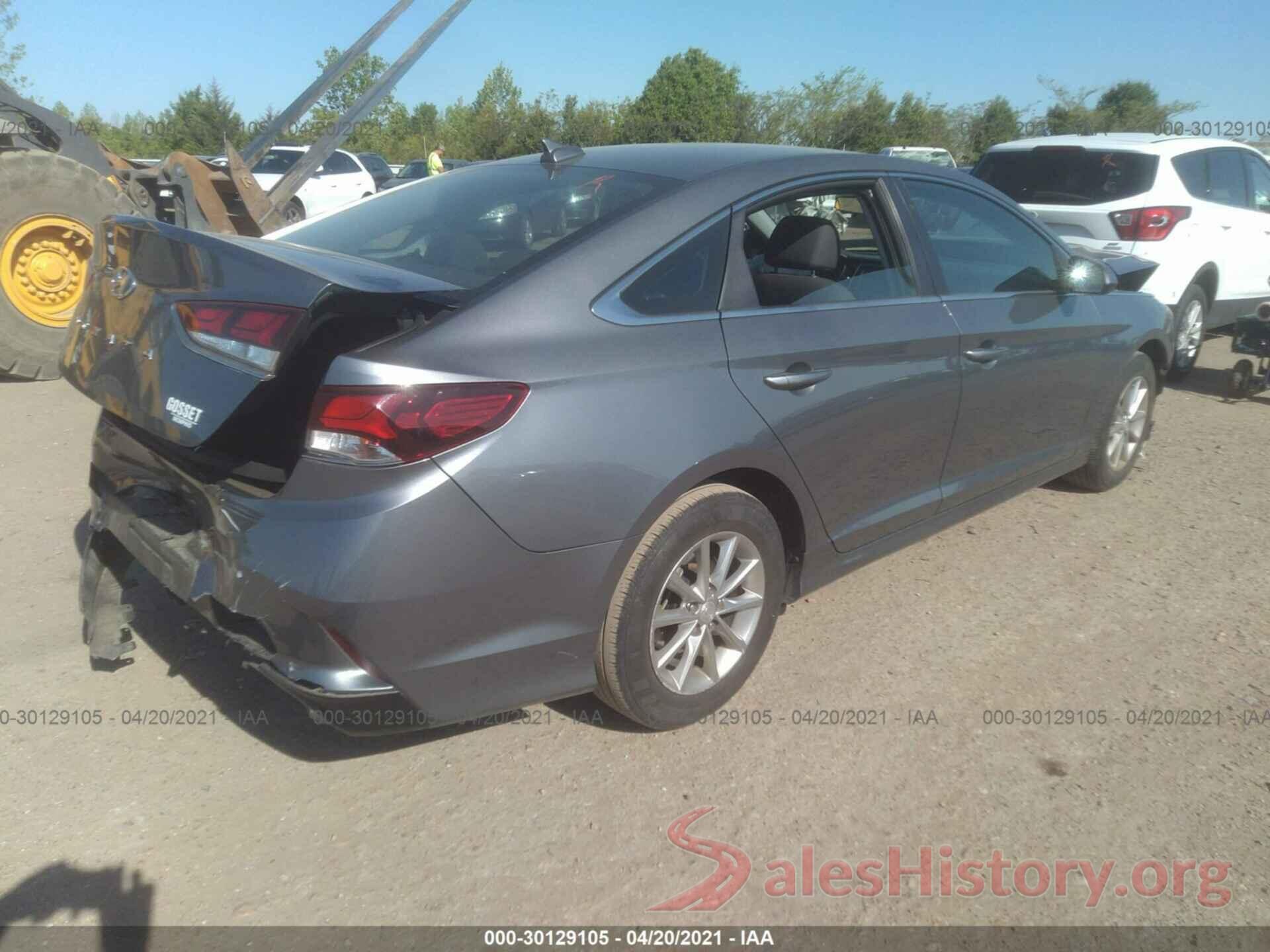 5NPE24AFXKH731258 2019 HYUNDAI SONATA