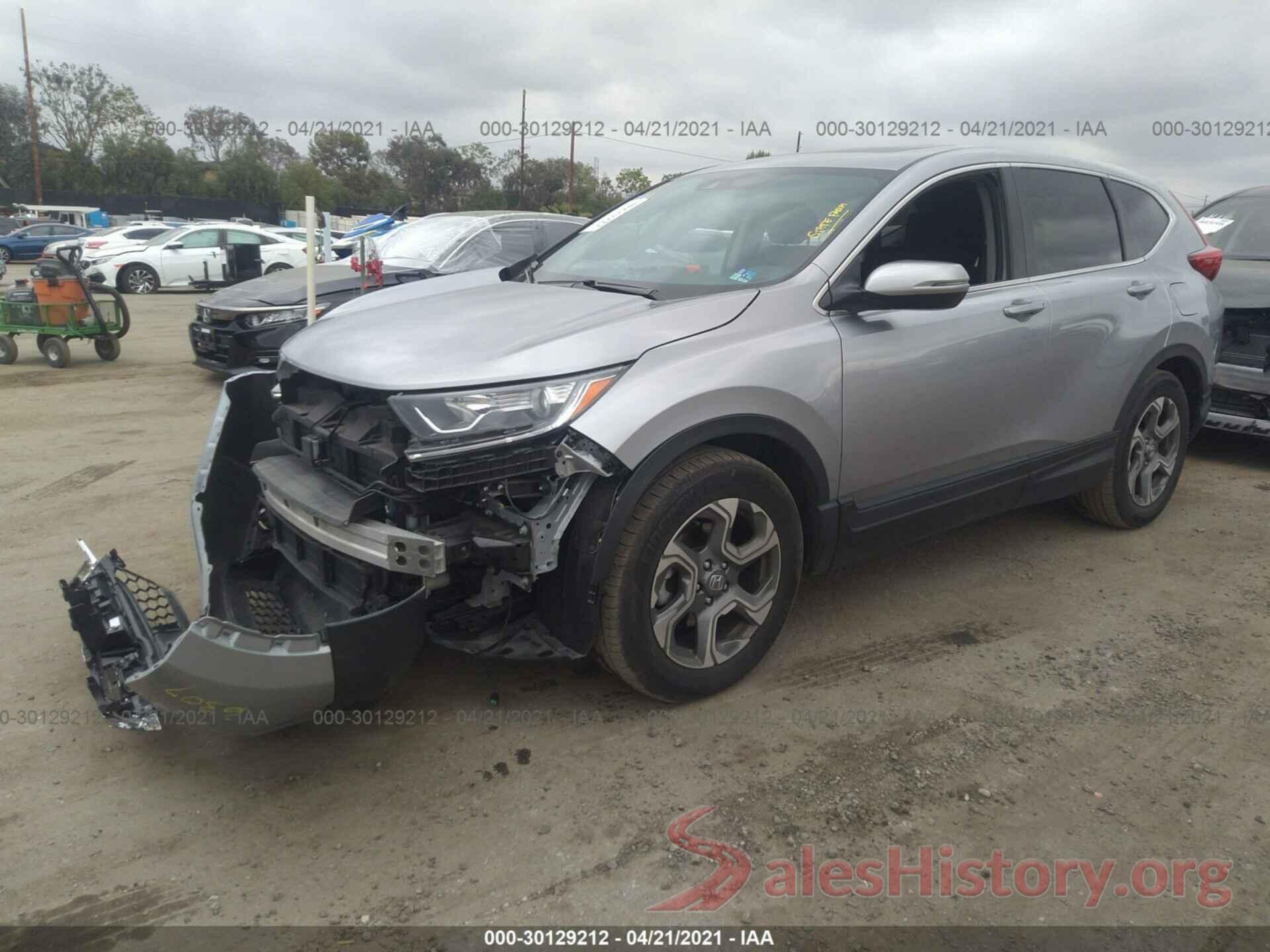 5J6RW1H57KA009619 2019 HONDA CR-V