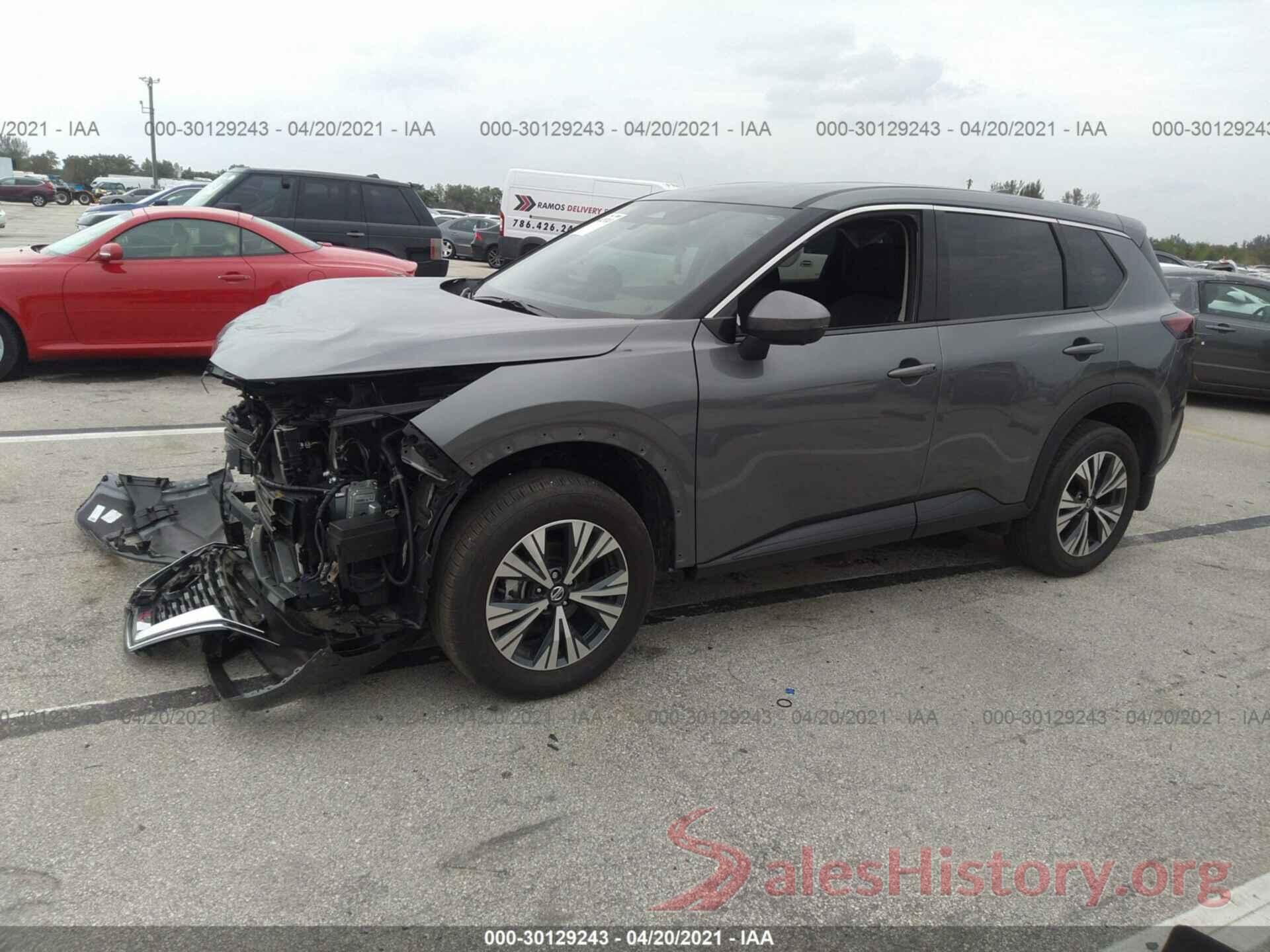 5N1AT3BA7MC671054 2021 NISSAN ROGUE