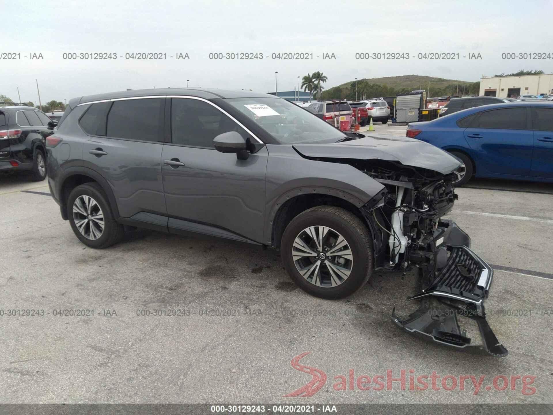 5N1AT3BA7MC671054 2021 NISSAN ROGUE