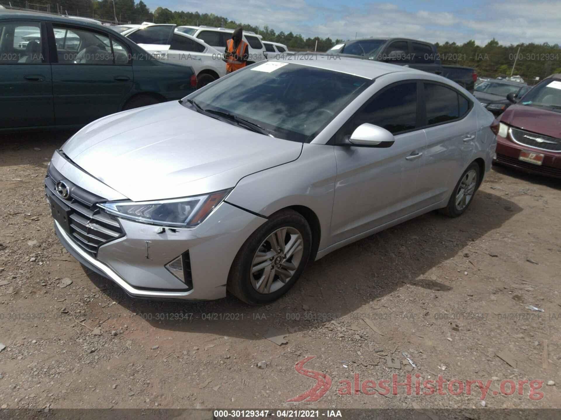 5NPD84LF5KH421672 2019 HYUNDAI ELANTRA