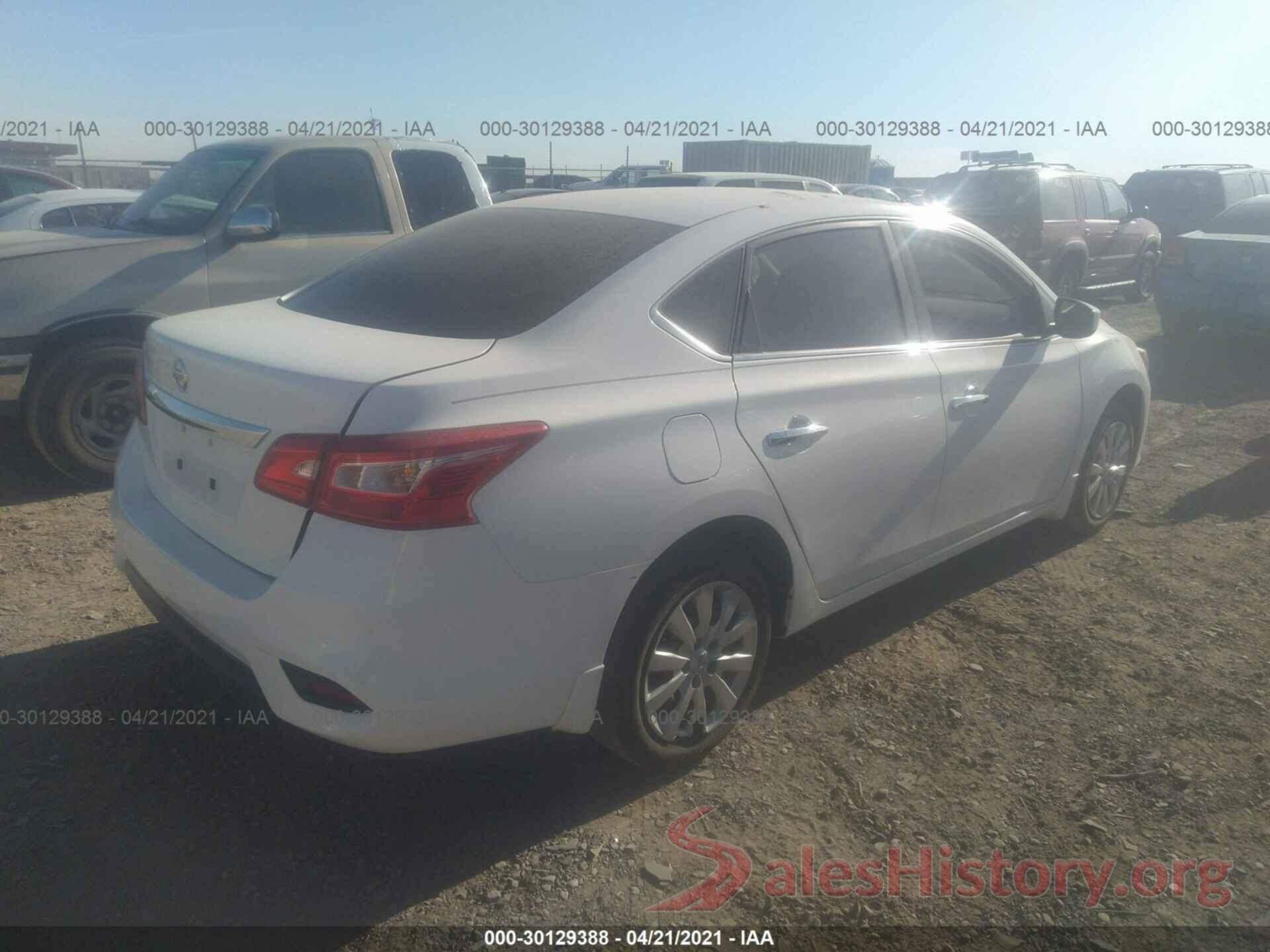 3N1AB7APXKY218624 2019 NISSAN SENTRA