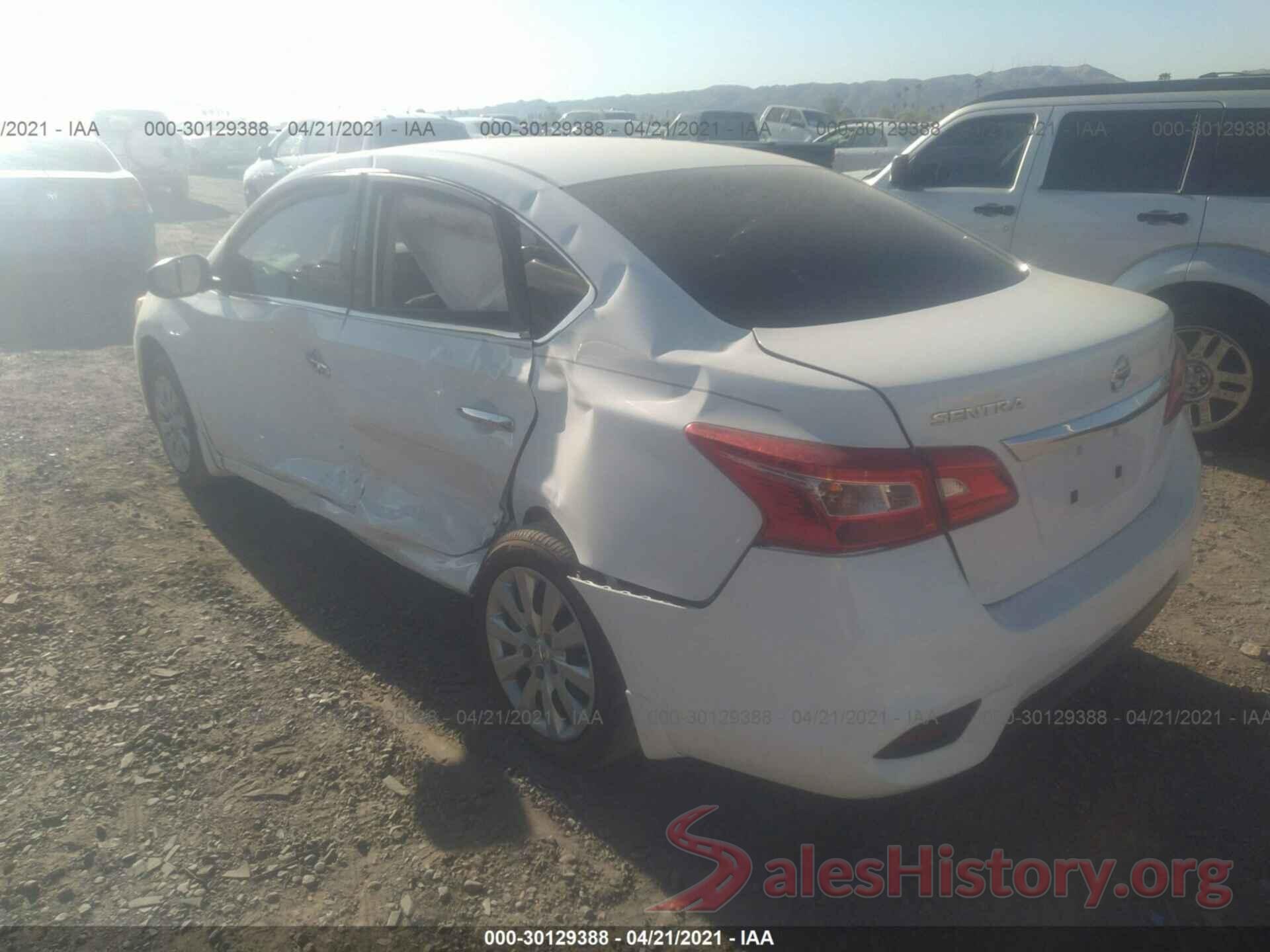 3N1AB7APXKY218624 2019 NISSAN SENTRA