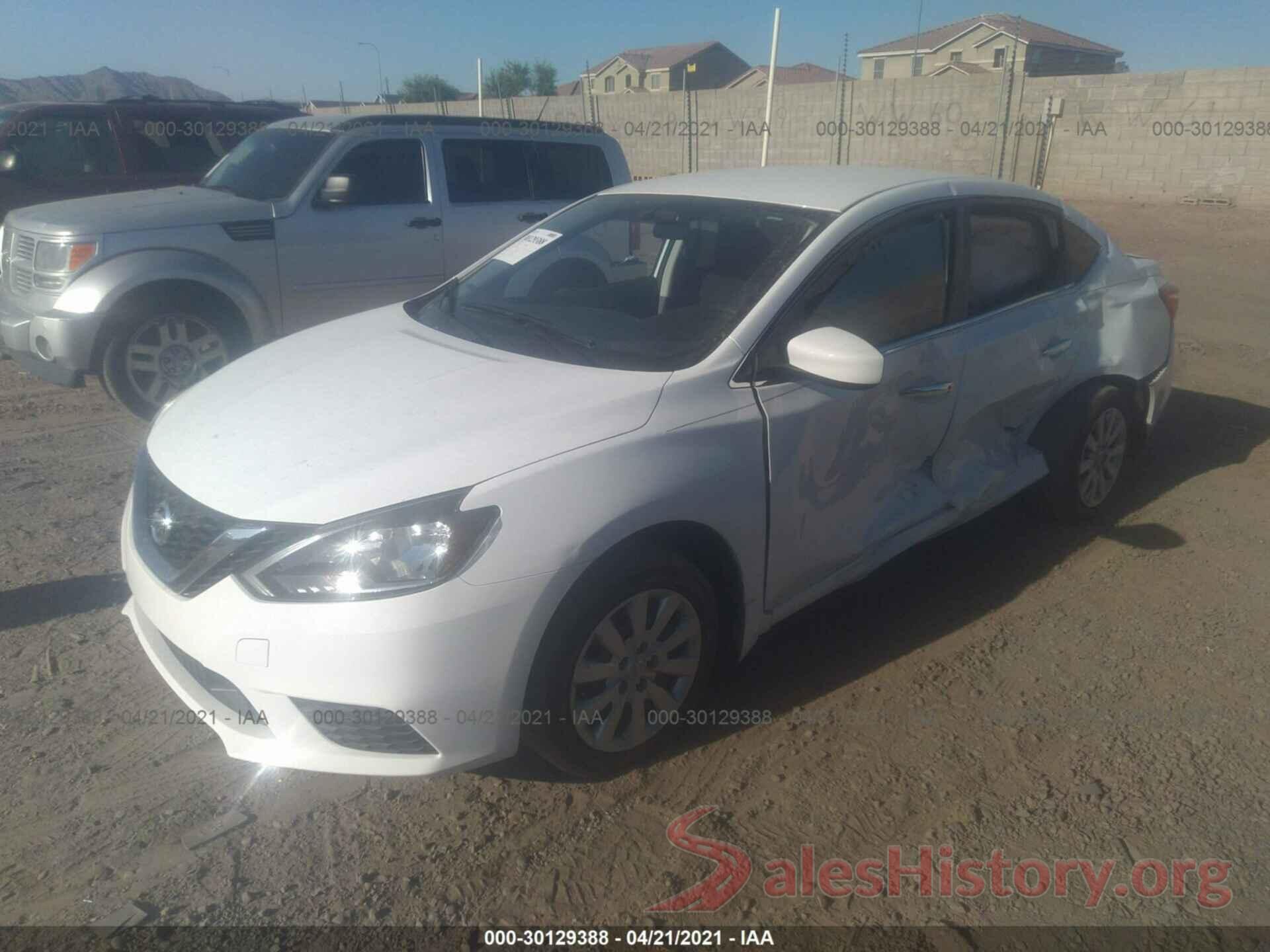 3N1AB7APXKY218624 2019 NISSAN SENTRA