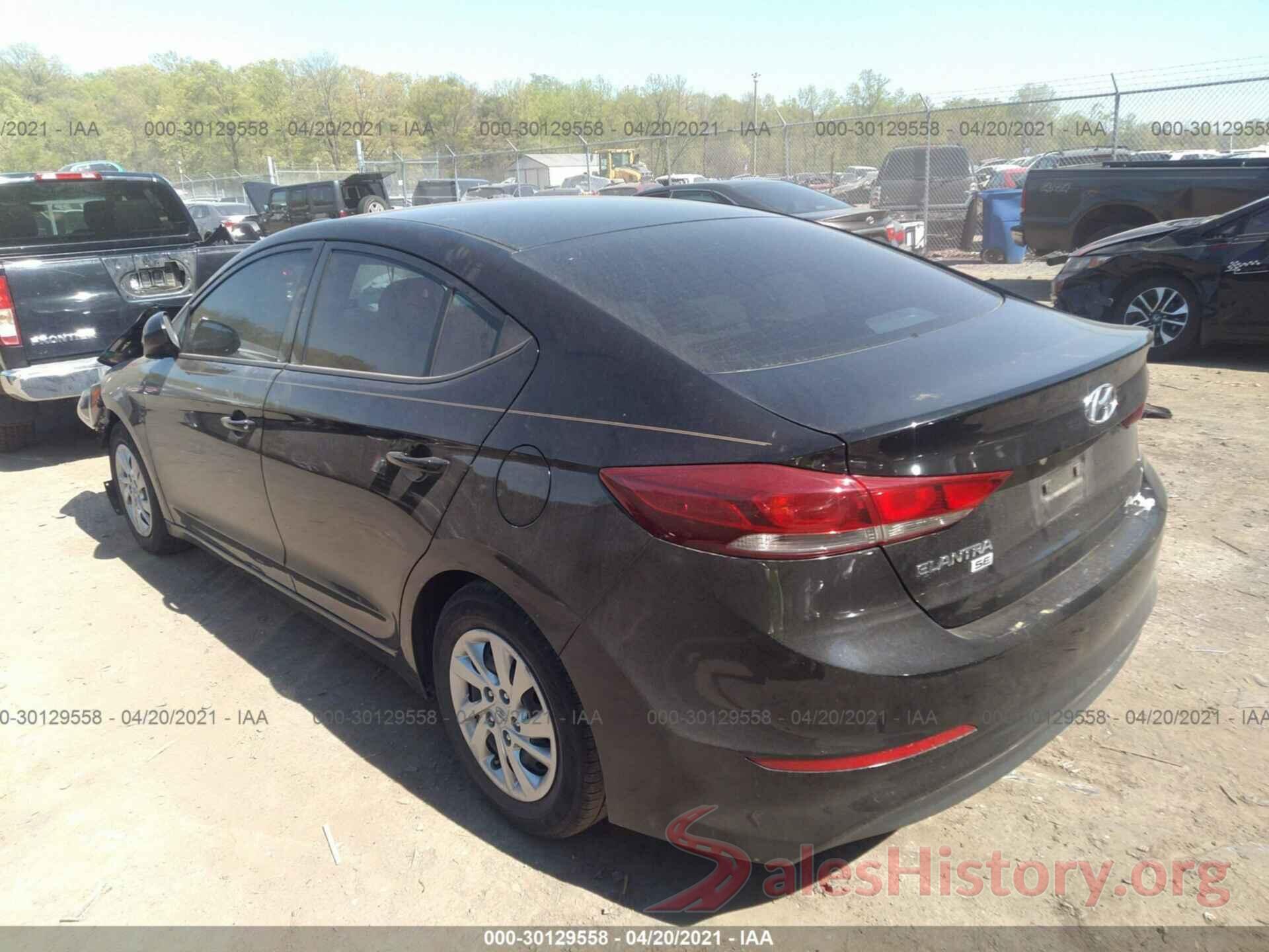 KMHD74LF8JU645988 2018 HYUNDAI ELANTRA