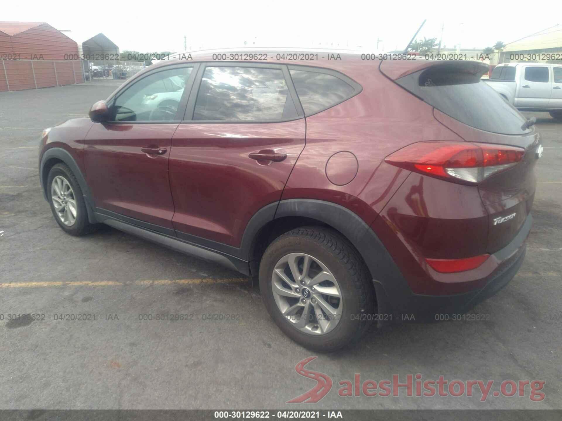 KM8J33A41GU238162 2016 HYUNDAI TUCSON