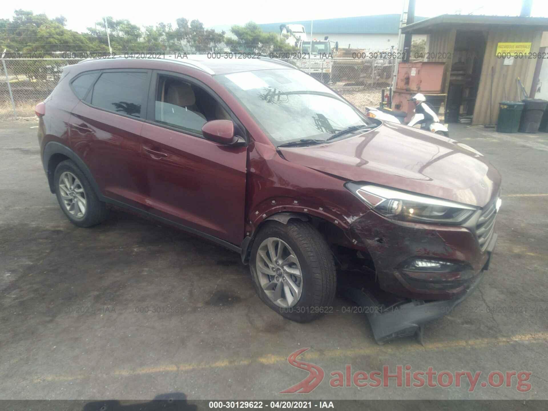 KM8J33A41GU238162 2016 HYUNDAI TUCSON