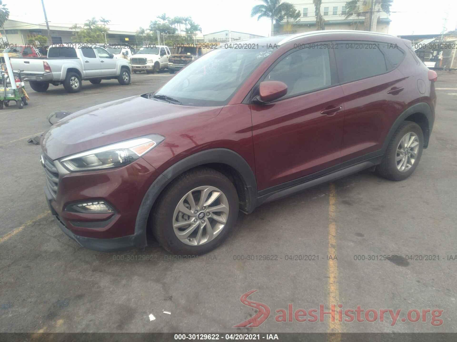 KM8J33A41GU238162 2016 HYUNDAI TUCSON