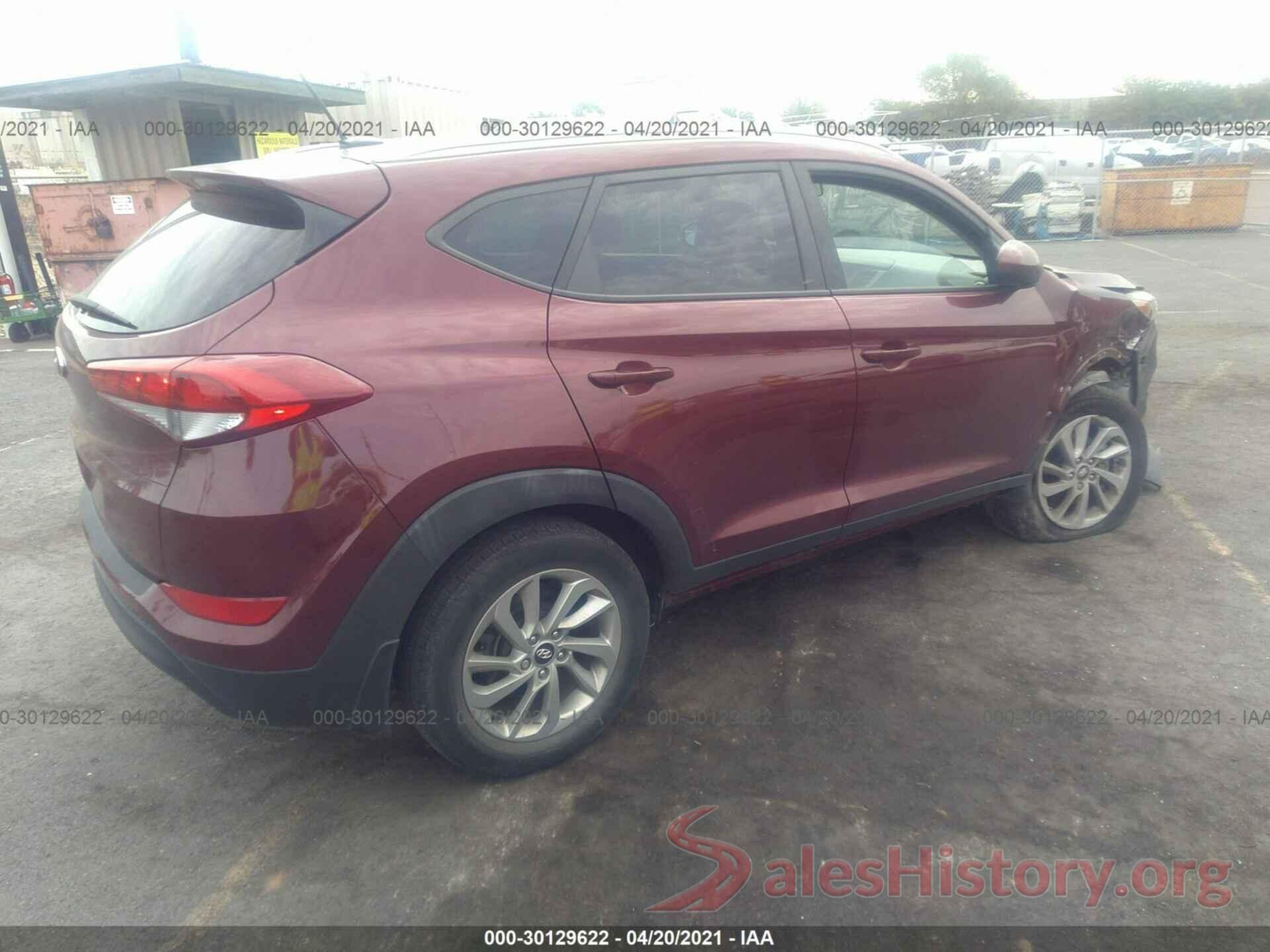 KM8J33A41GU238162 2016 HYUNDAI TUCSON