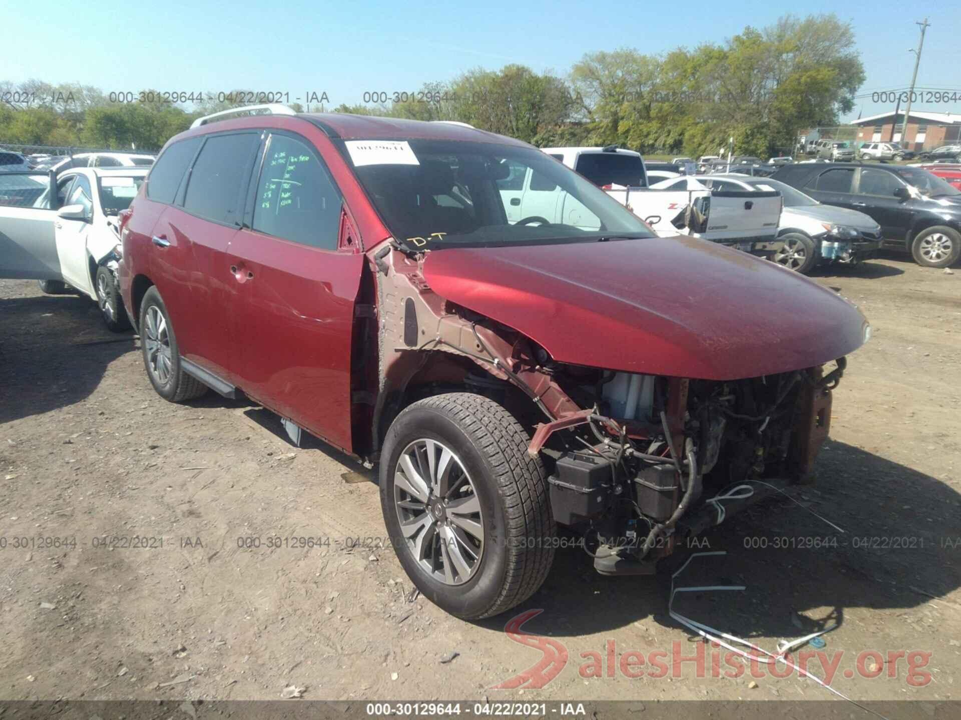 5N1DR2MMXHC606458 2017 NISSAN PATHFINDER