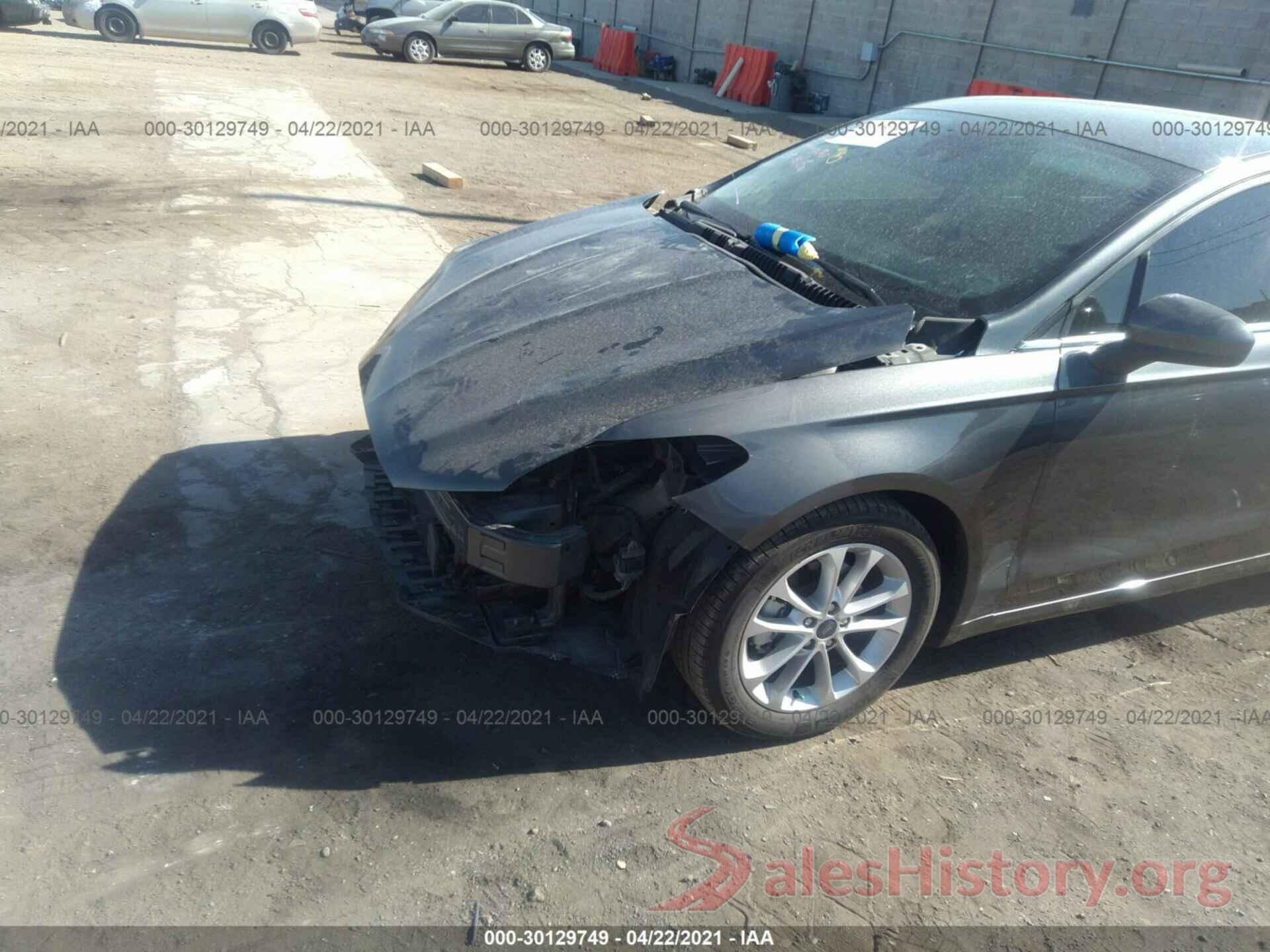 3FA6P0HD5KR176595 2019 FORD FUSION