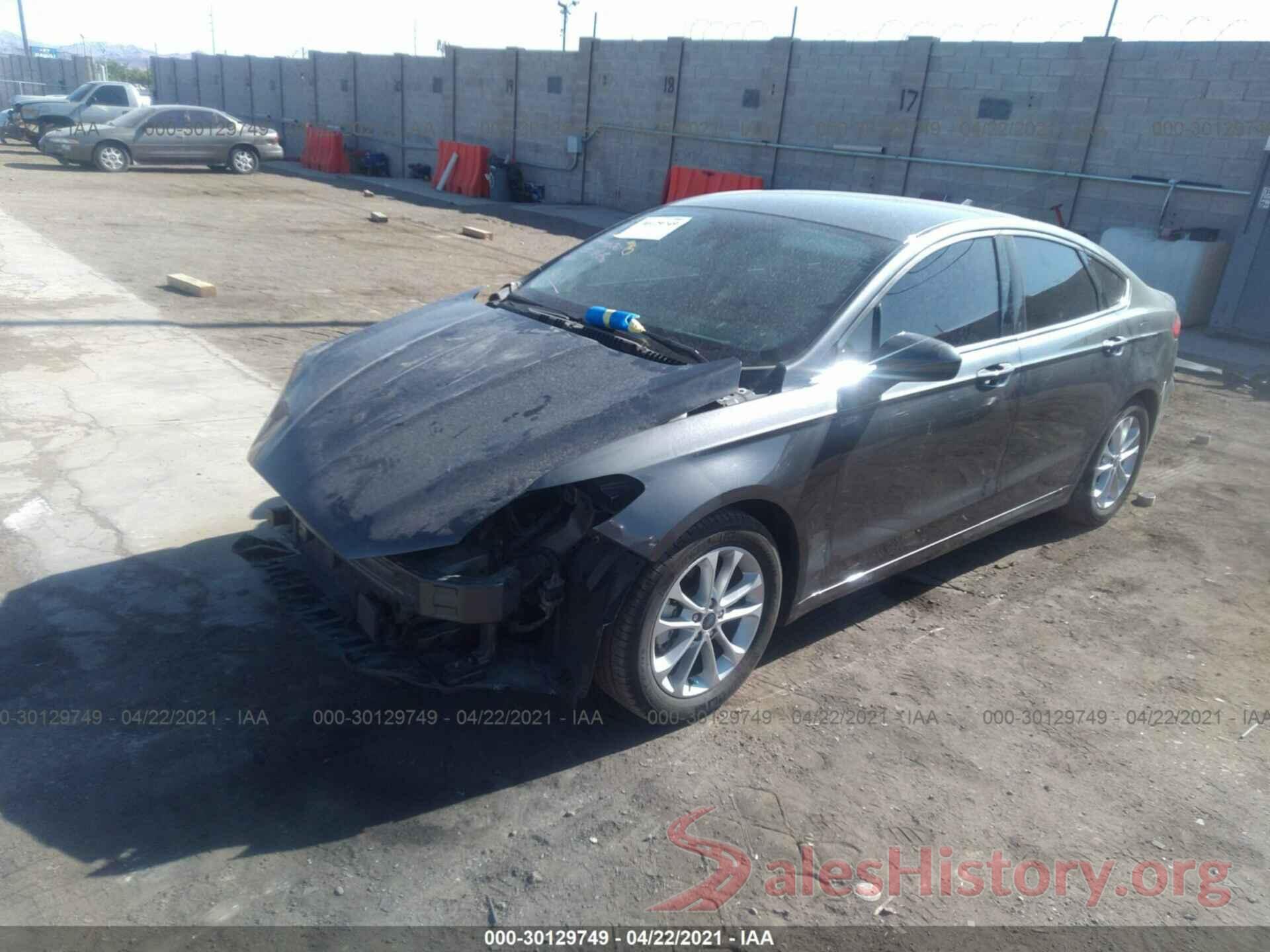 3FA6P0HD5KR176595 2019 FORD FUSION