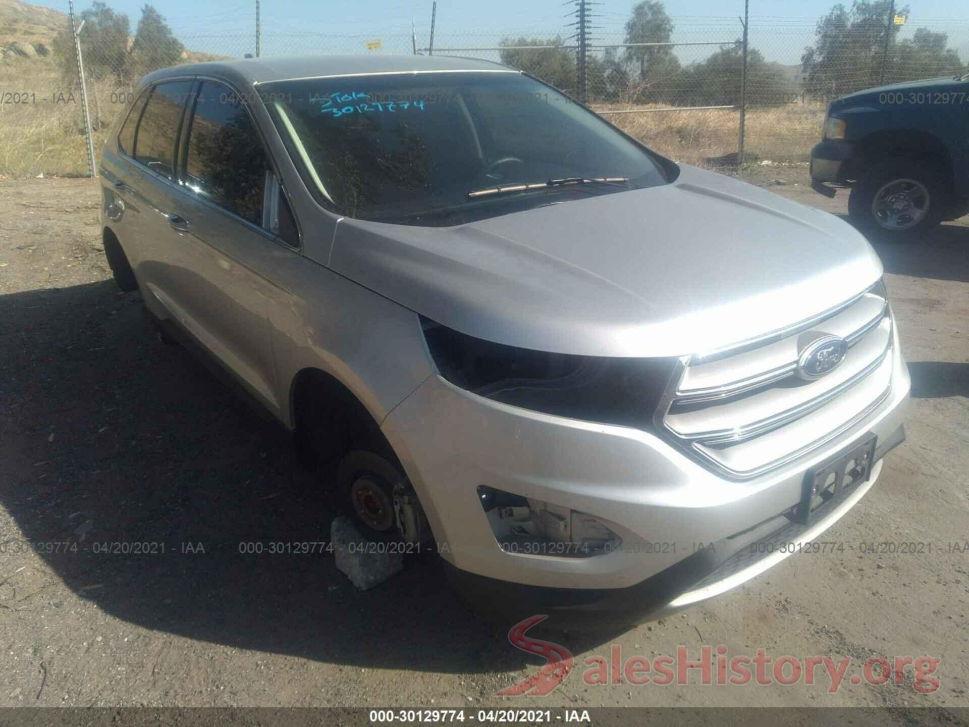 2FMPK4K98HBB98280 2017 FORD EDGE