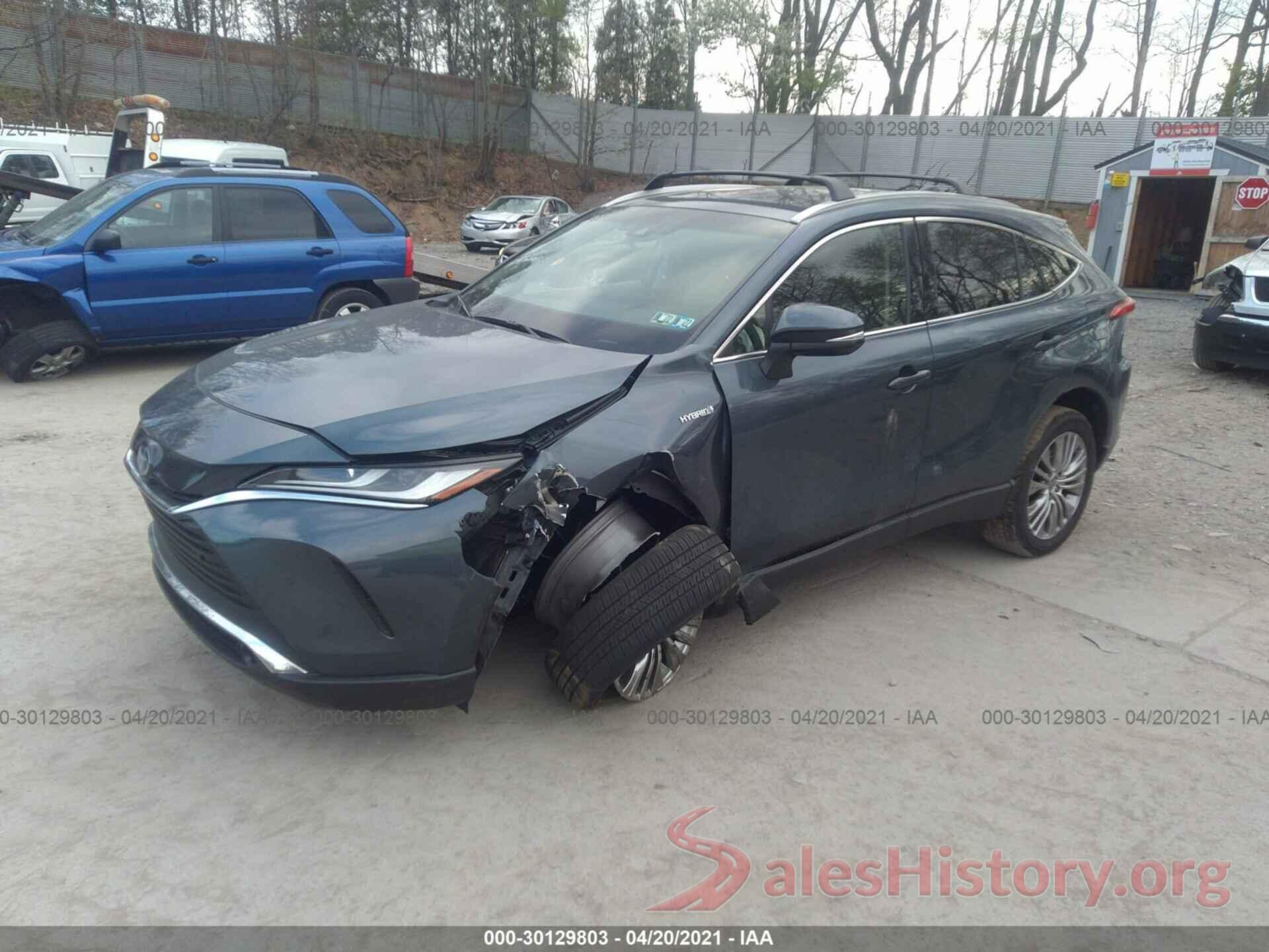 JTEAAAAH5MJ024883 2021 TOYOTA VENZA