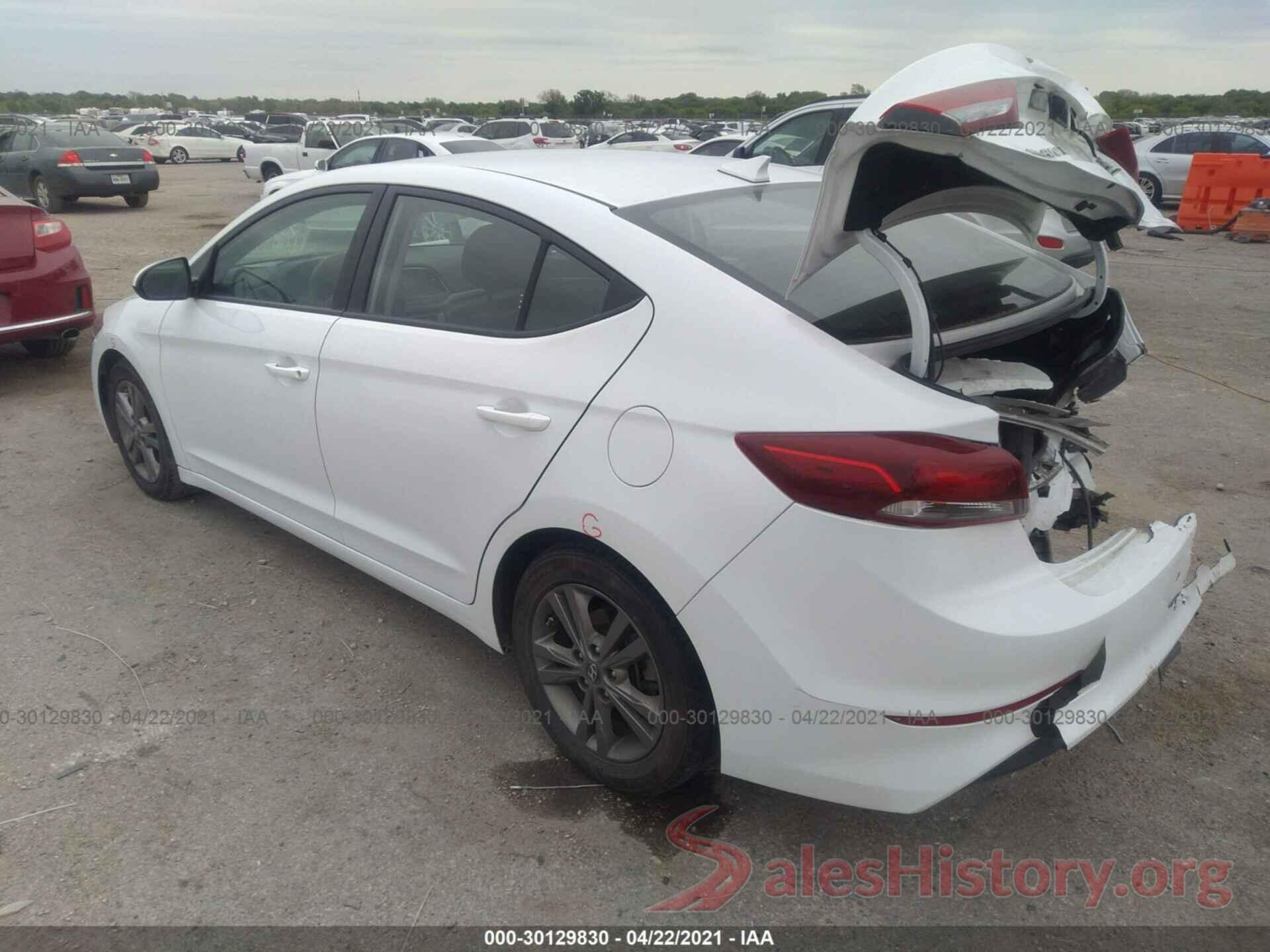 5NPD84LF1JH319137 2018 HYUNDAI ELANTRA