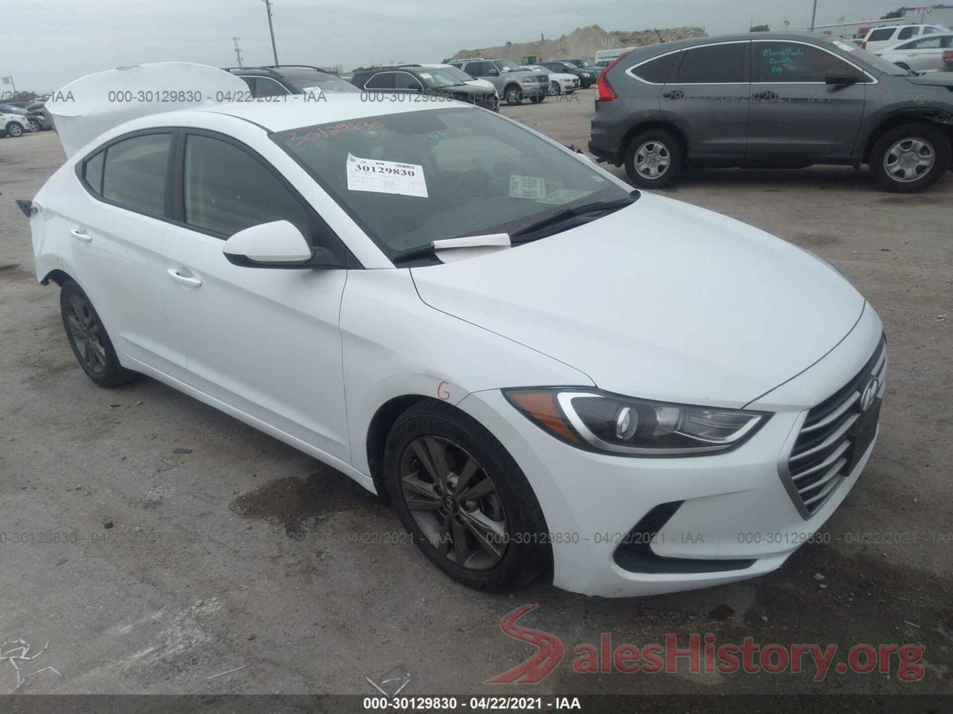 5NPD84LF1JH319137 2018 HYUNDAI ELANTRA