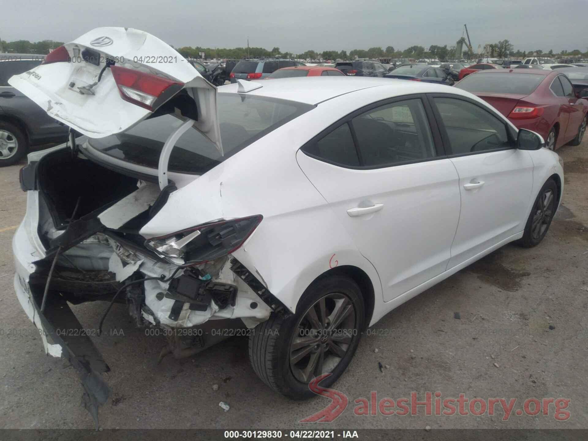 5NPD84LF1JH319137 2018 HYUNDAI ELANTRA