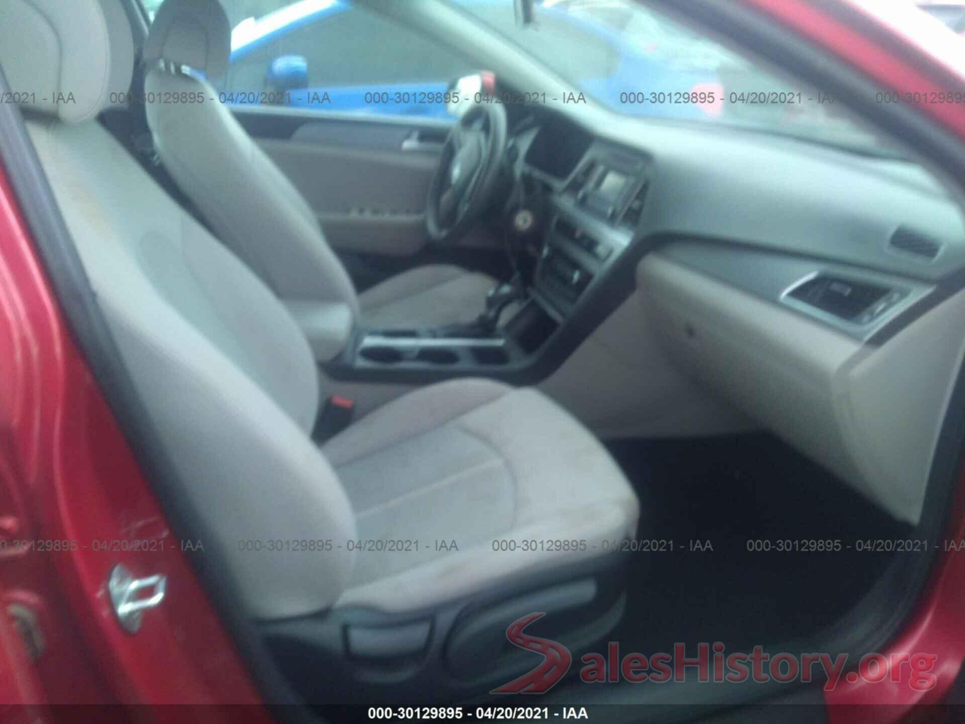 5NPE24AF8HH534162 2017 HYUNDAI SONATA