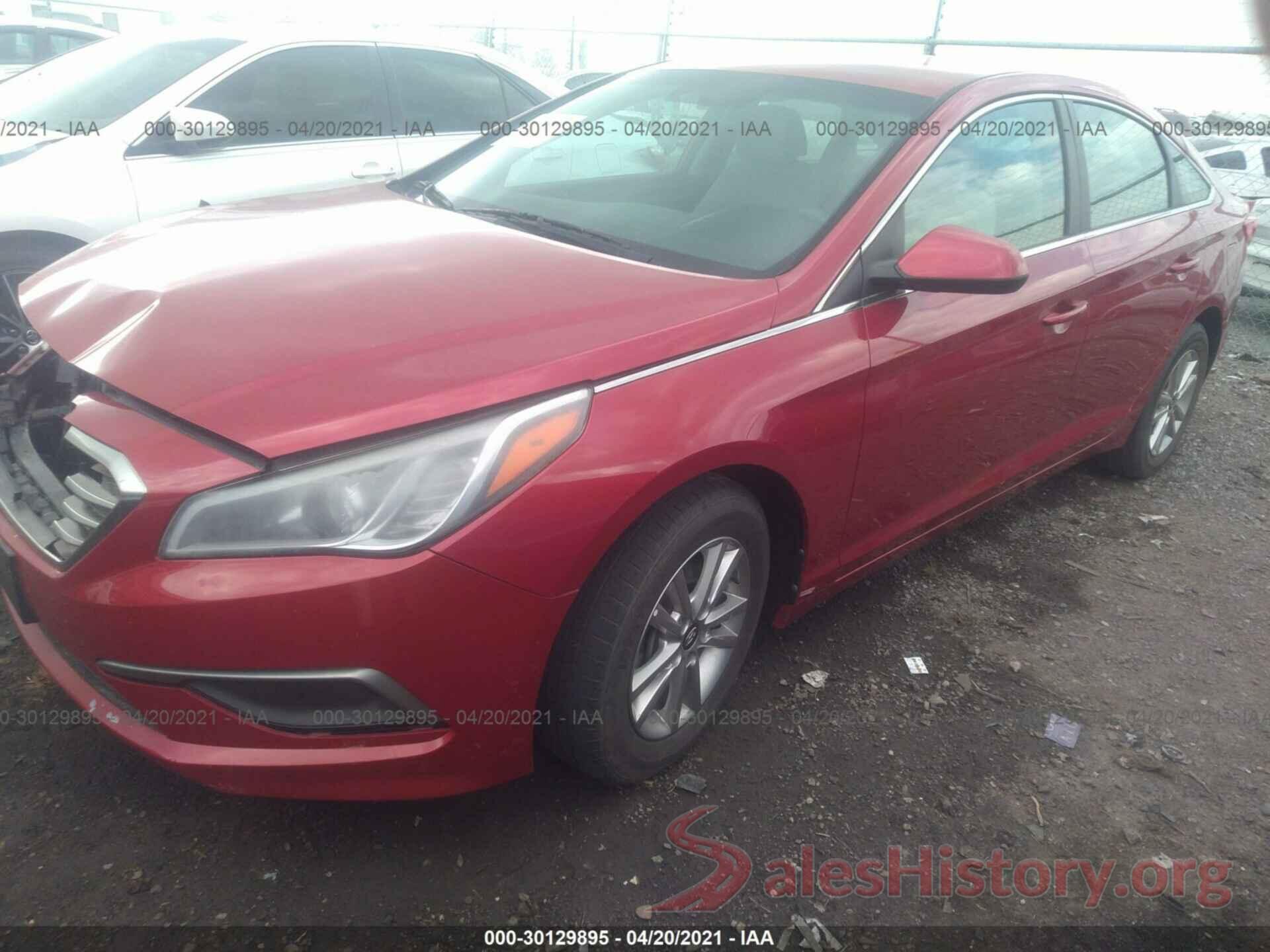 5NPE24AF8HH534162 2017 HYUNDAI SONATA