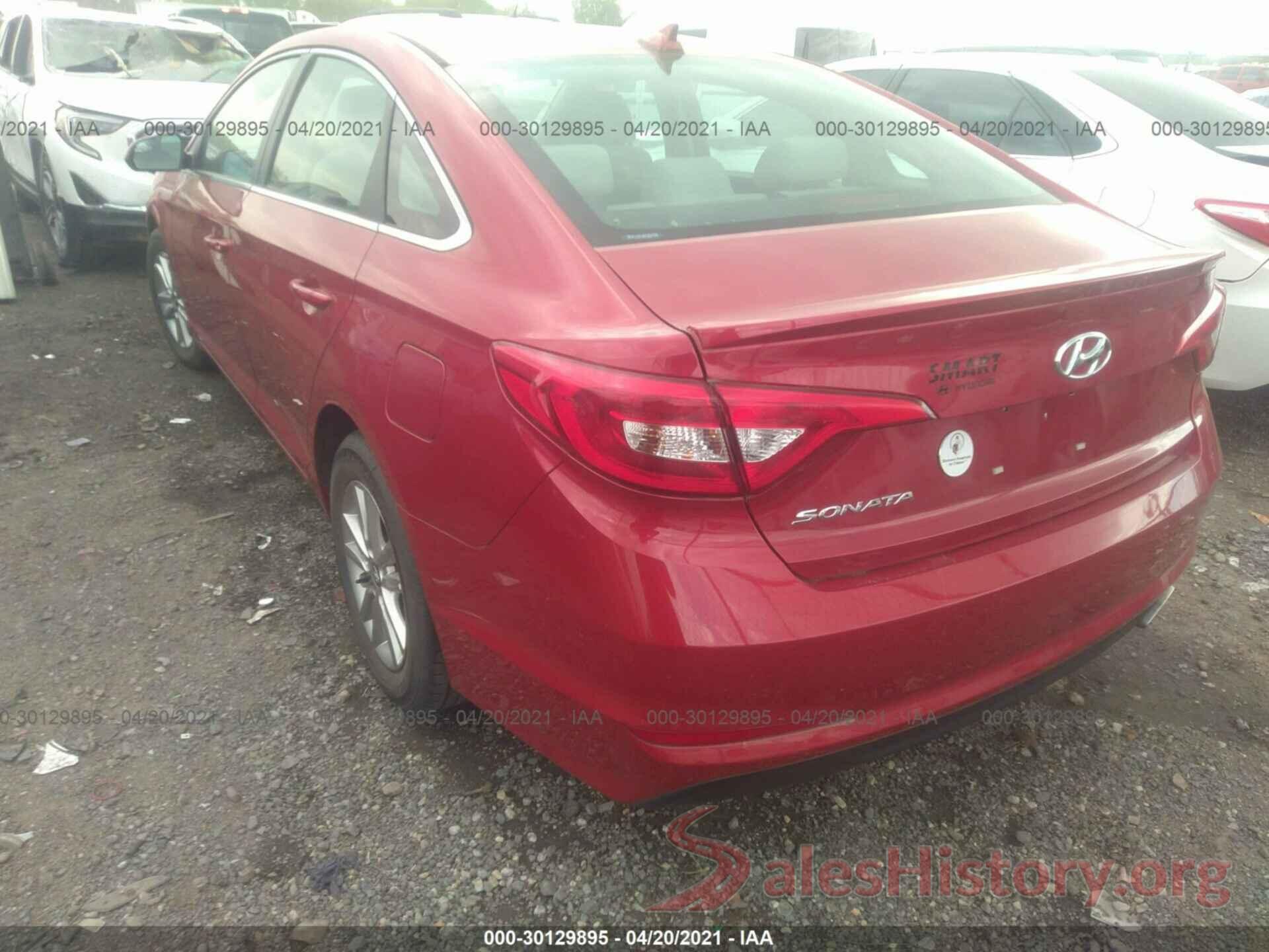 5NPE24AF8HH534162 2017 HYUNDAI SONATA