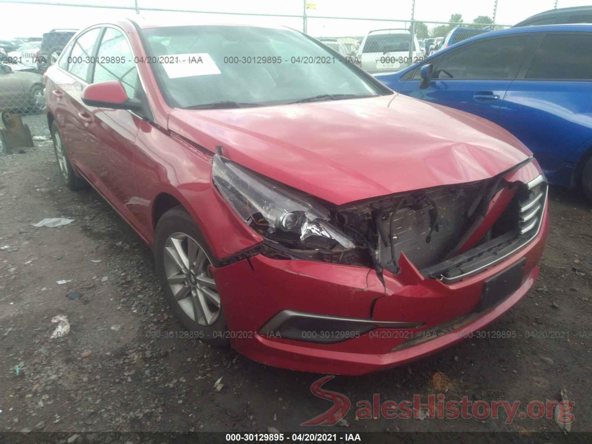 5NPE24AF8HH534162 2017 HYUNDAI SONATA