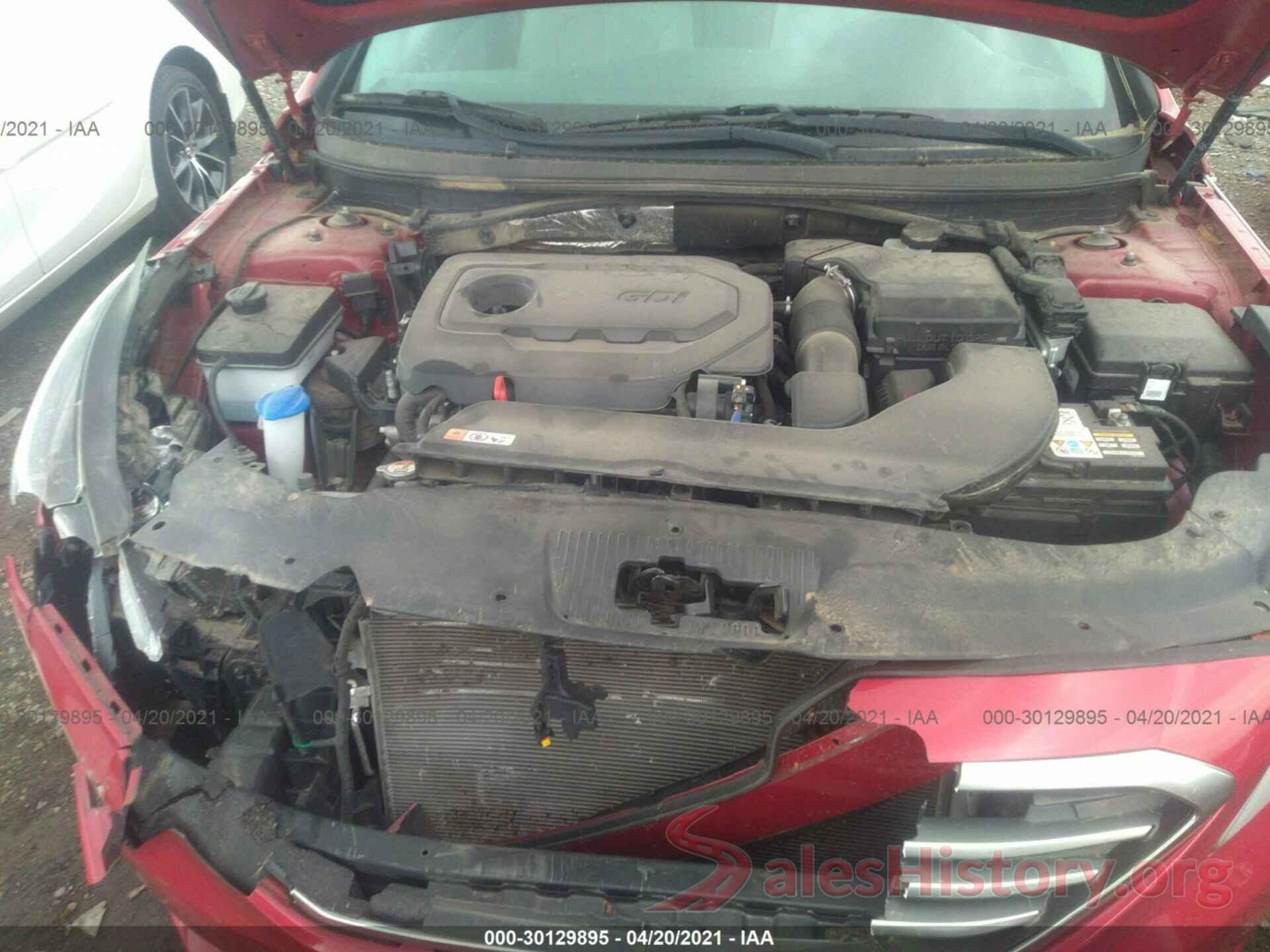 5NPE24AF8HH534162 2017 HYUNDAI SONATA