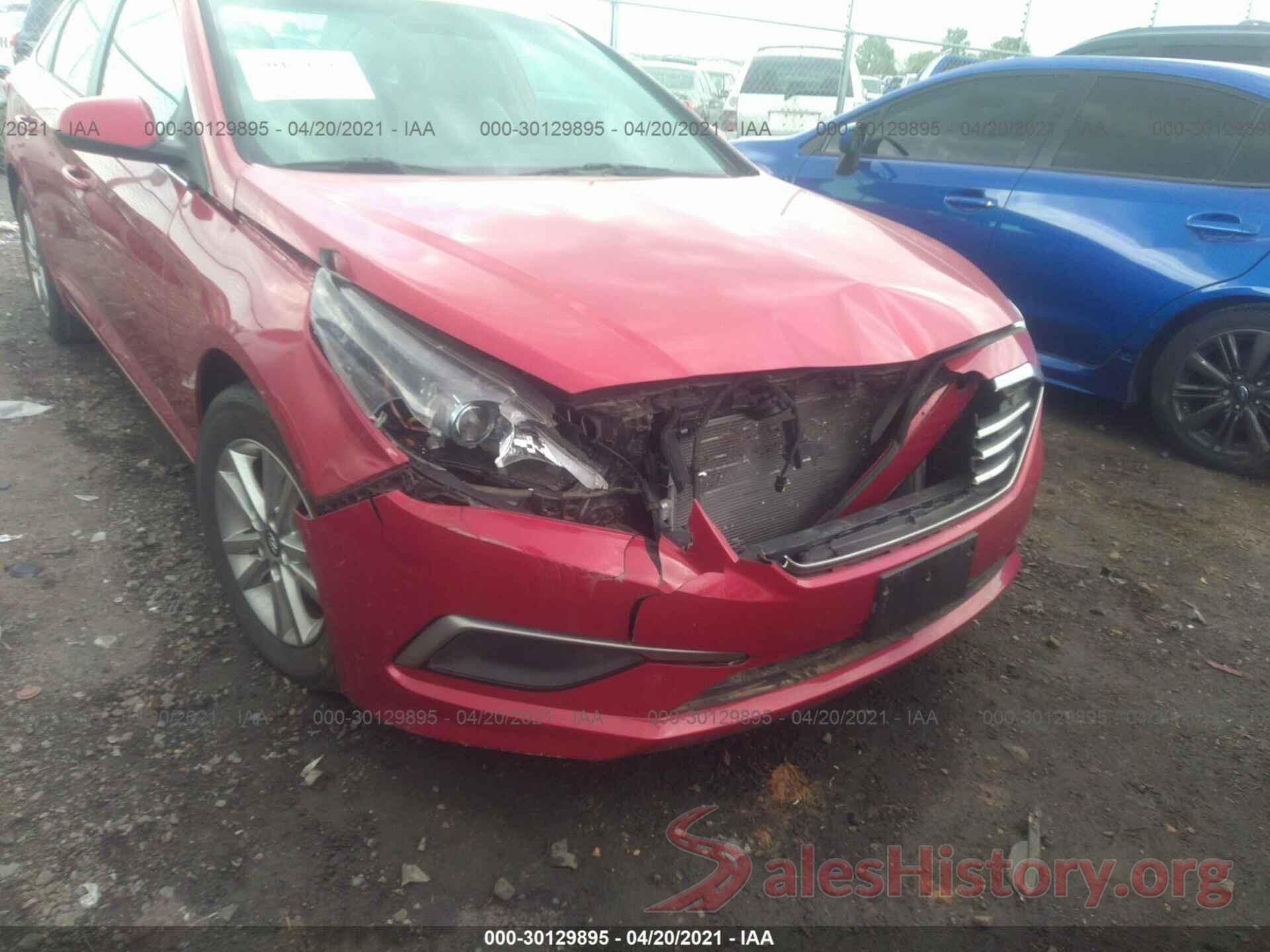 5NPE24AF8HH534162 2017 HYUNDAI SONATA